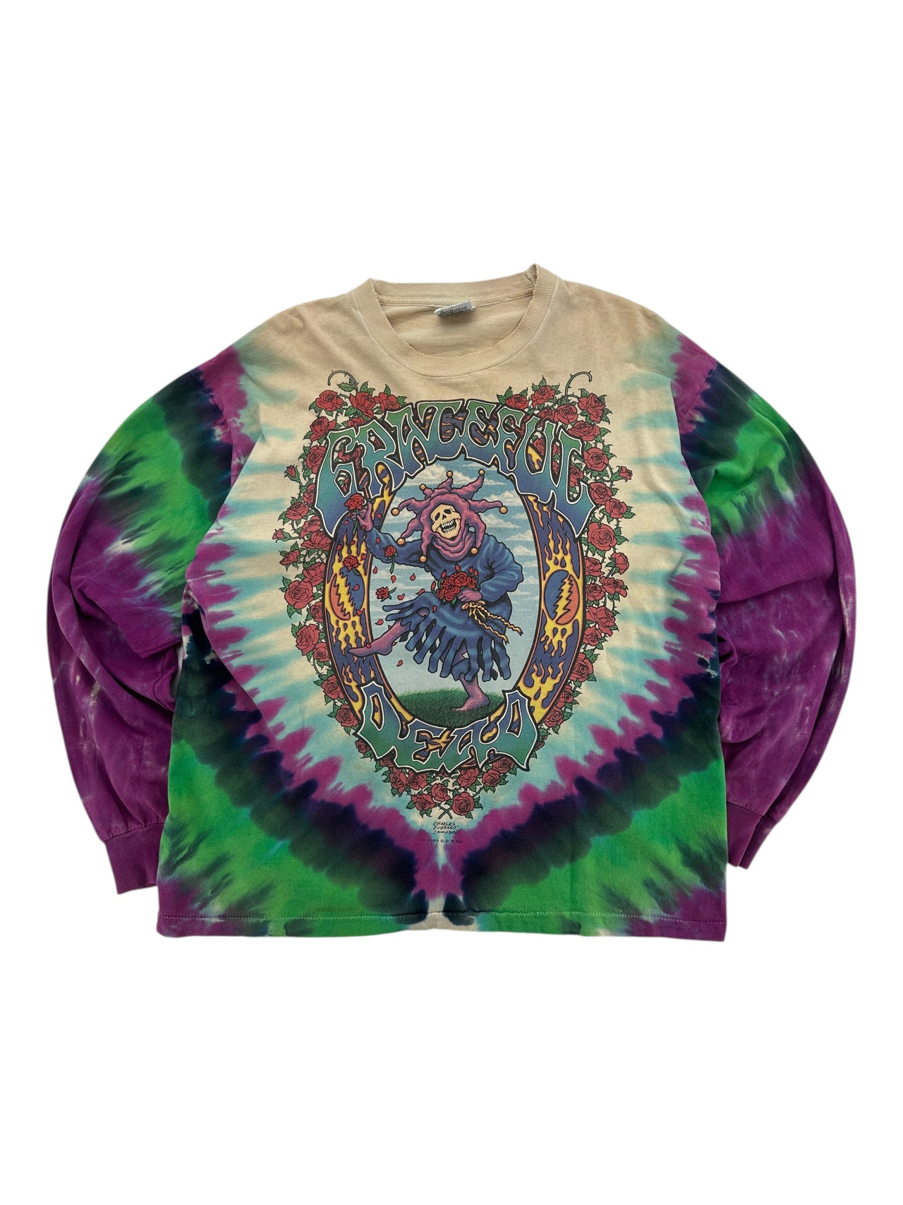 1990s Grateful Deaf long sleeve t-shirt