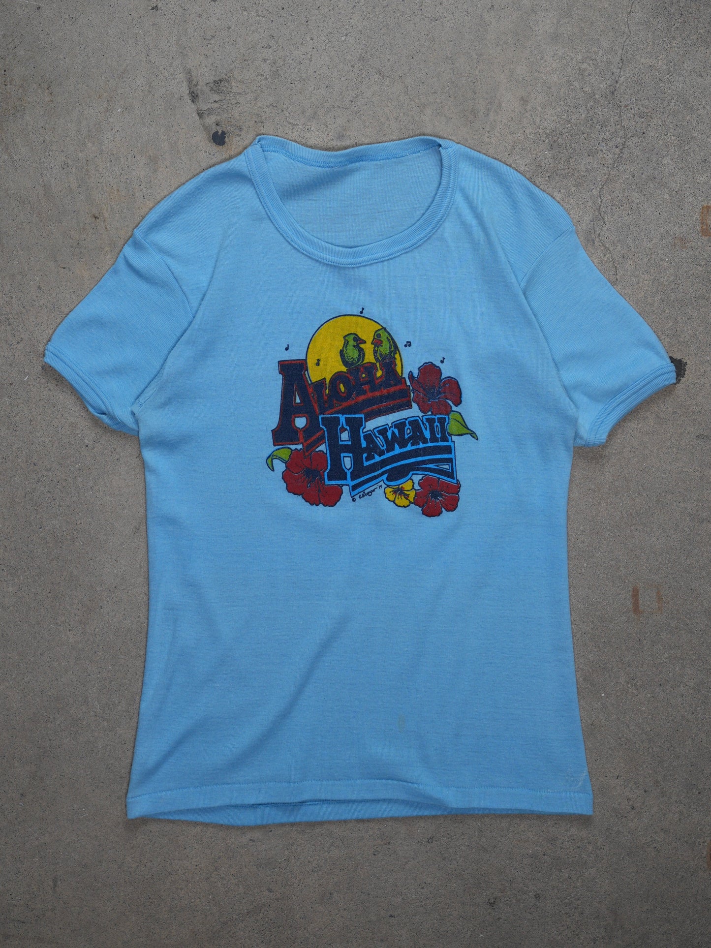 Aloha Hawaii Graphic Tee (S)