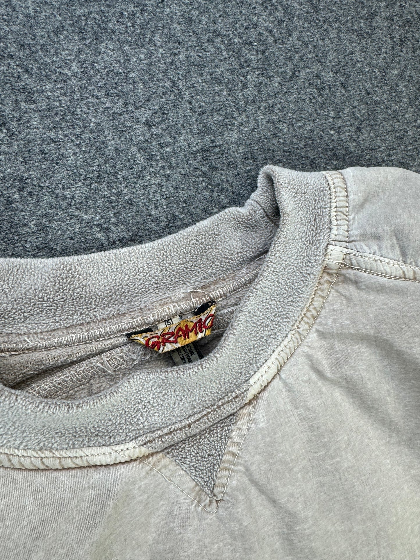 1990s - Gramicci Fleece Lined Crewneck Sweatshirt
