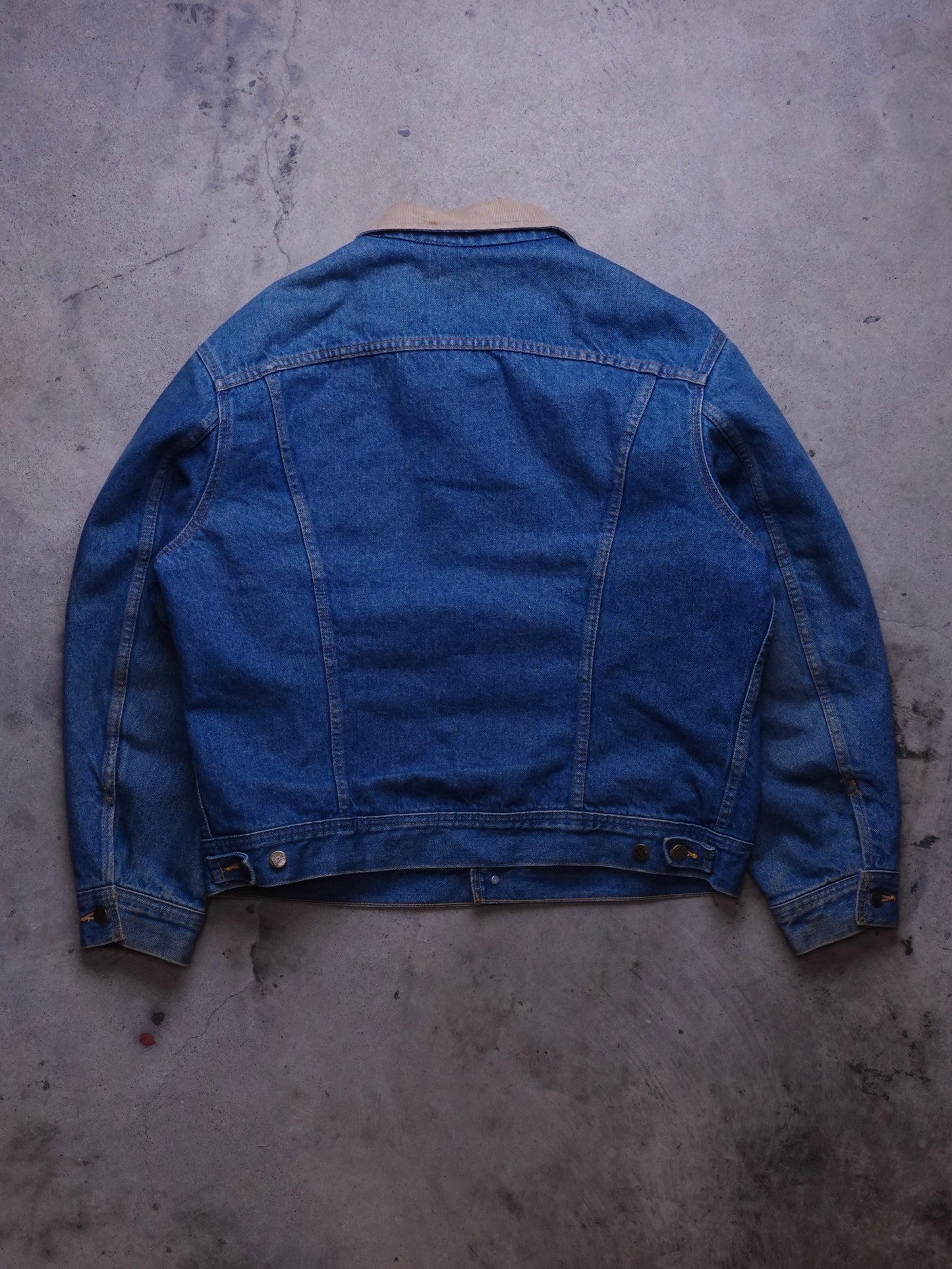1980s - Lee Storm Rider Blanket Lined Denim Jacket