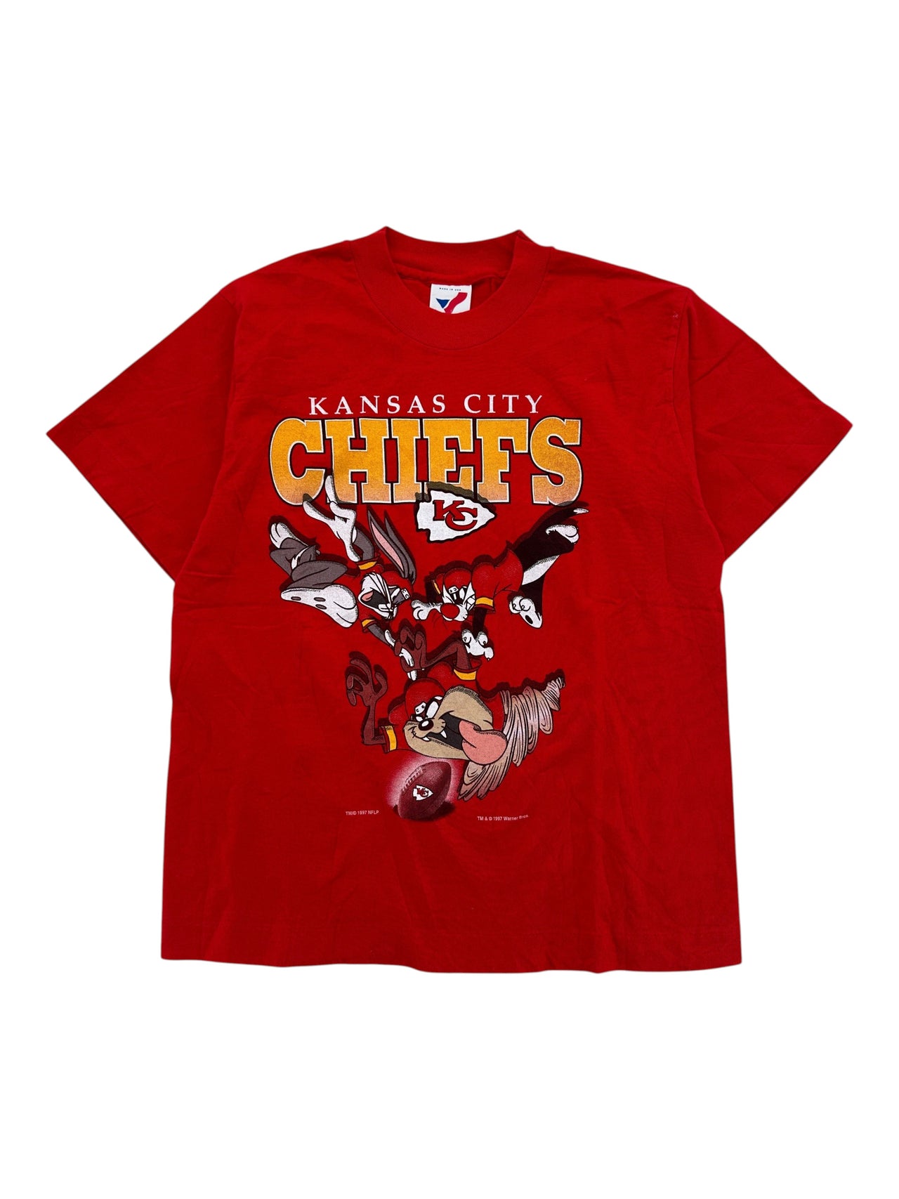 1990s Kansas City Chiefs Looney Tunes T-shirt