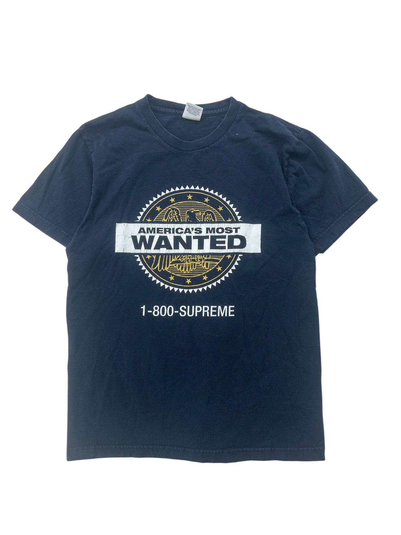 Y2K Supreme "America's Most Wanted" T-shirt