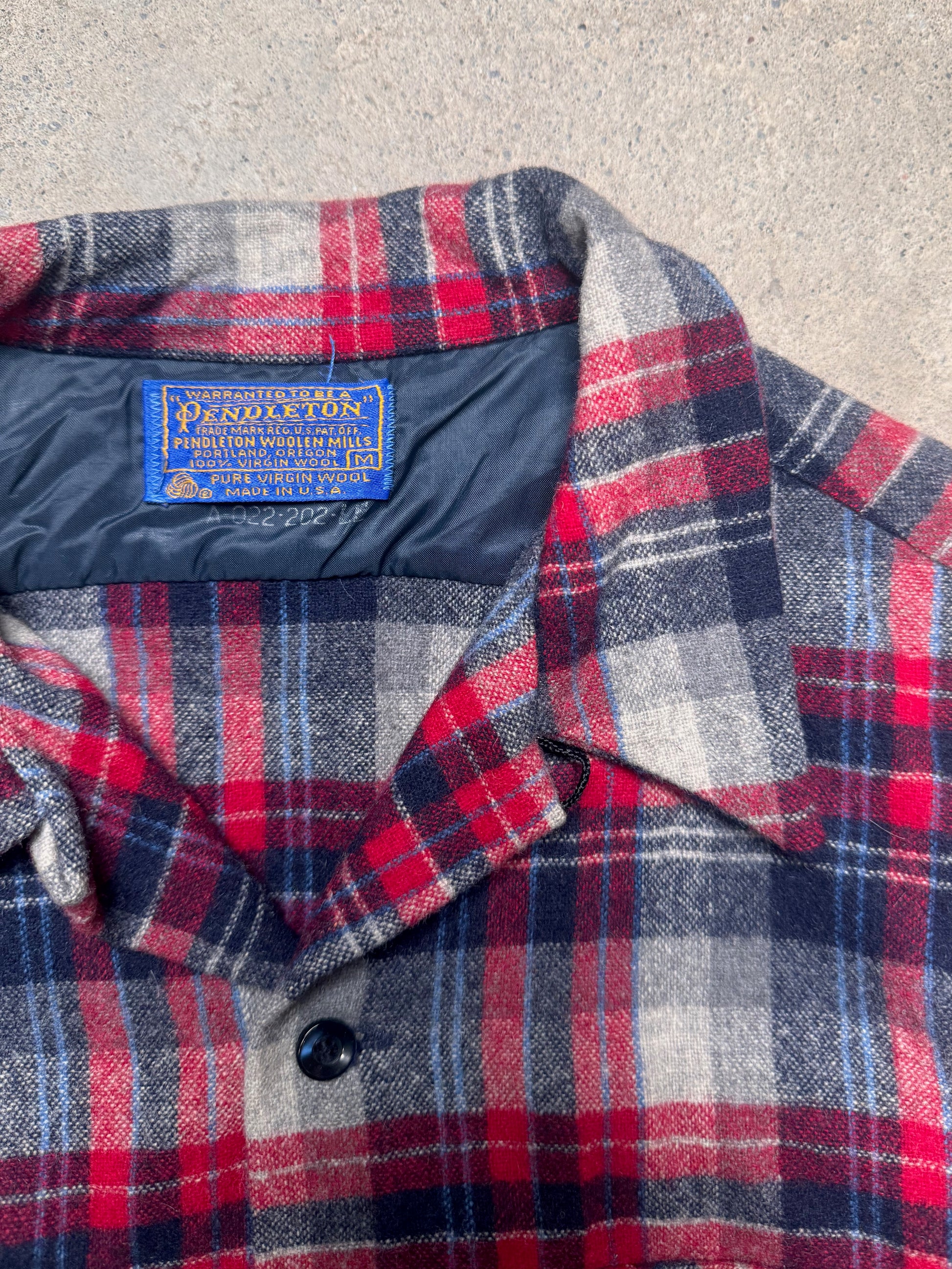 Plaid Flannel Shirt (M)