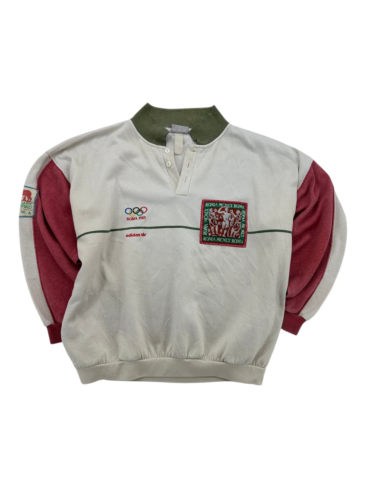 1980s Adidas 1960 Roma Olympic Sweatshirt