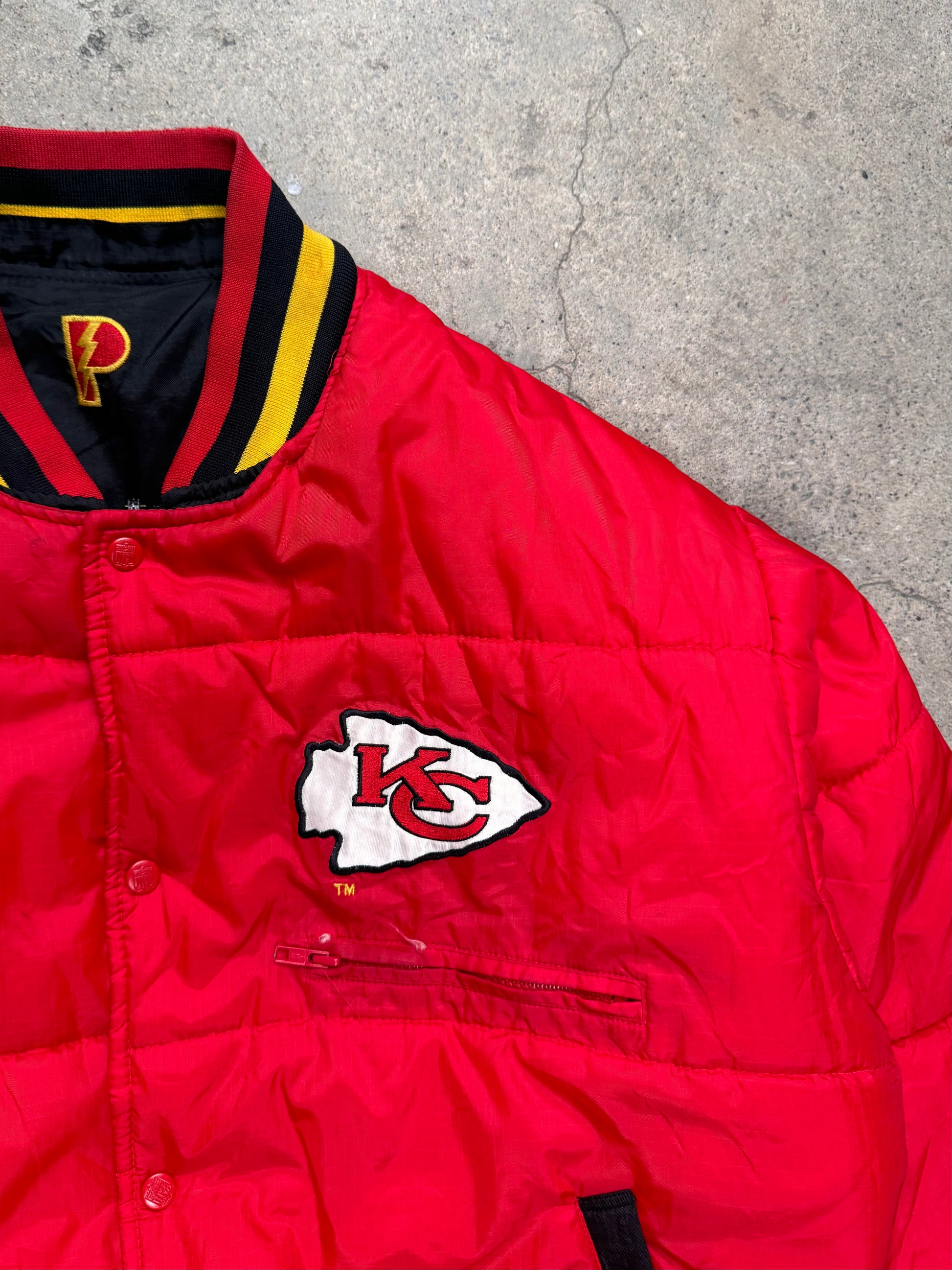 pro player Kansas City Chiefs Varsity Jacket (XL)