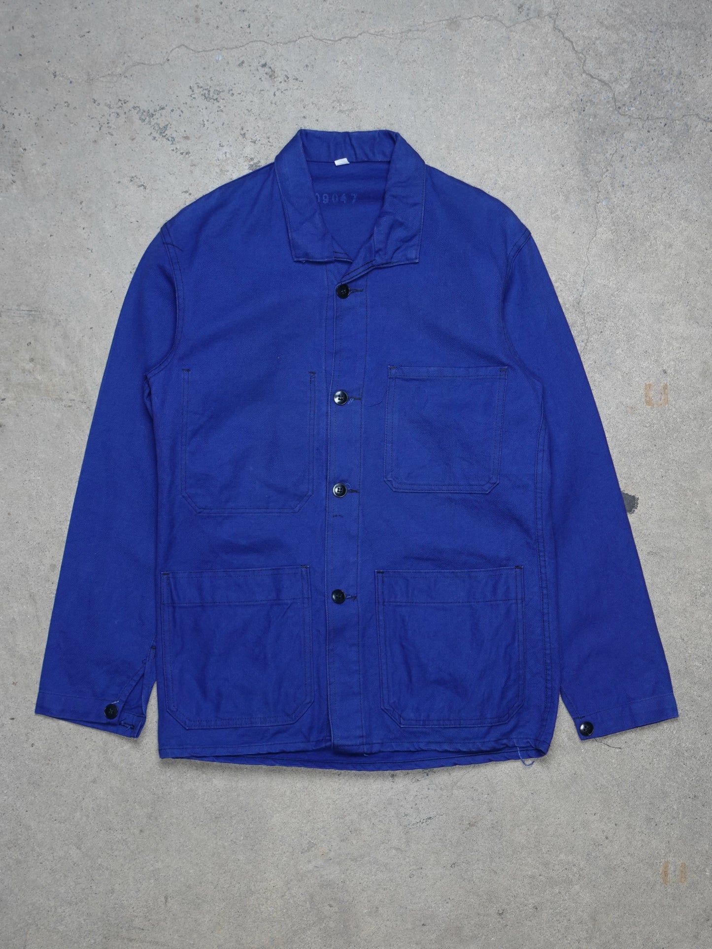 French chore Blue Worker Jacket (M)