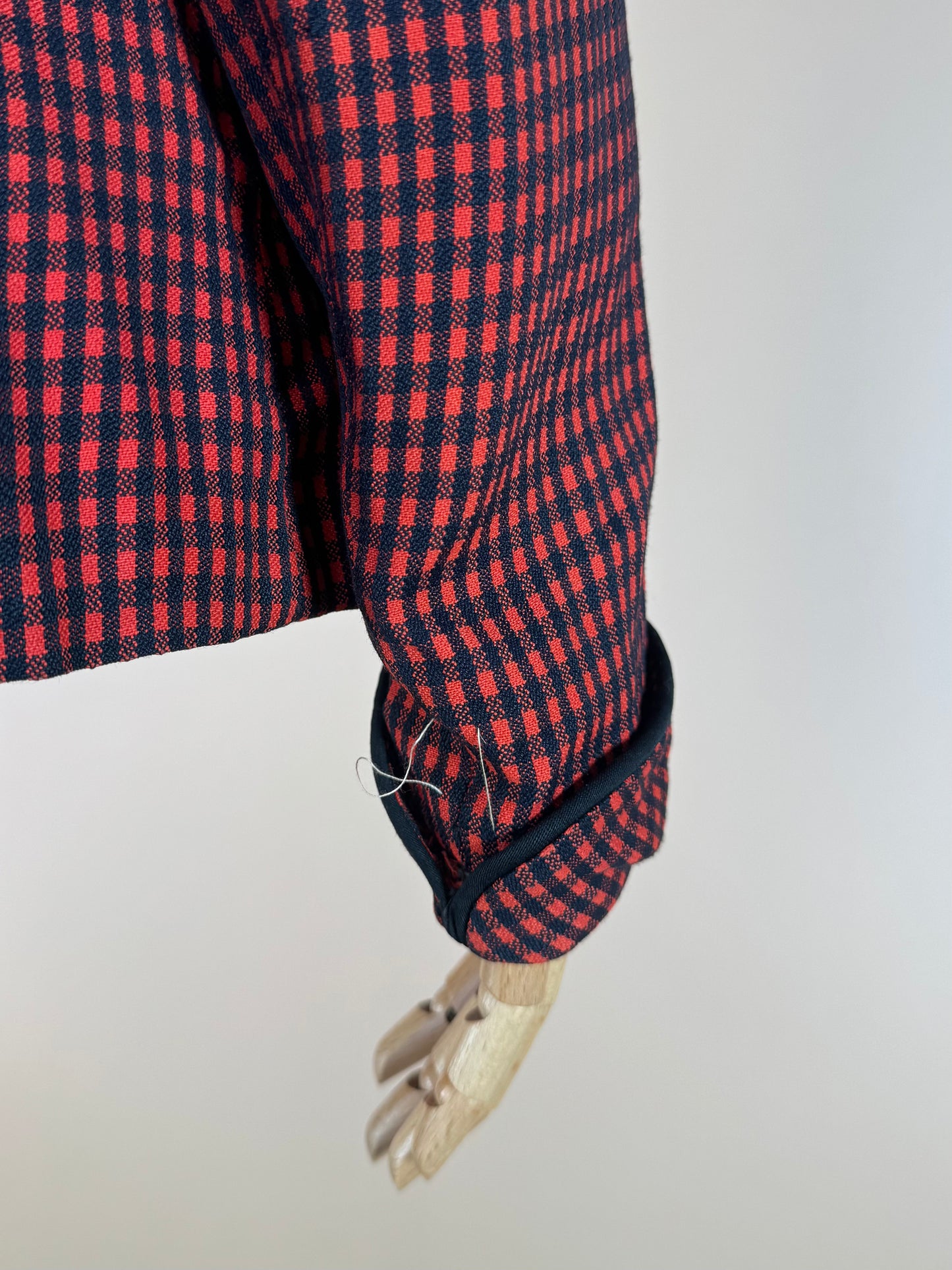 1950s - Union Made Ladies Checkered Blazer