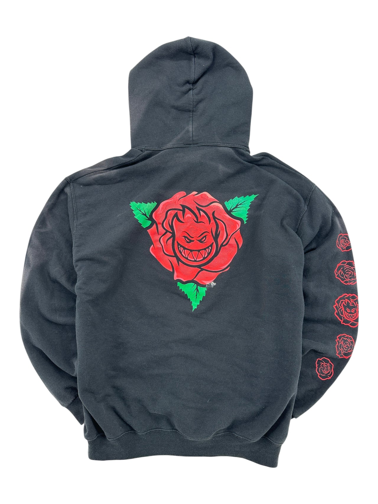 Y2K Spitfire Roses Hoodie
