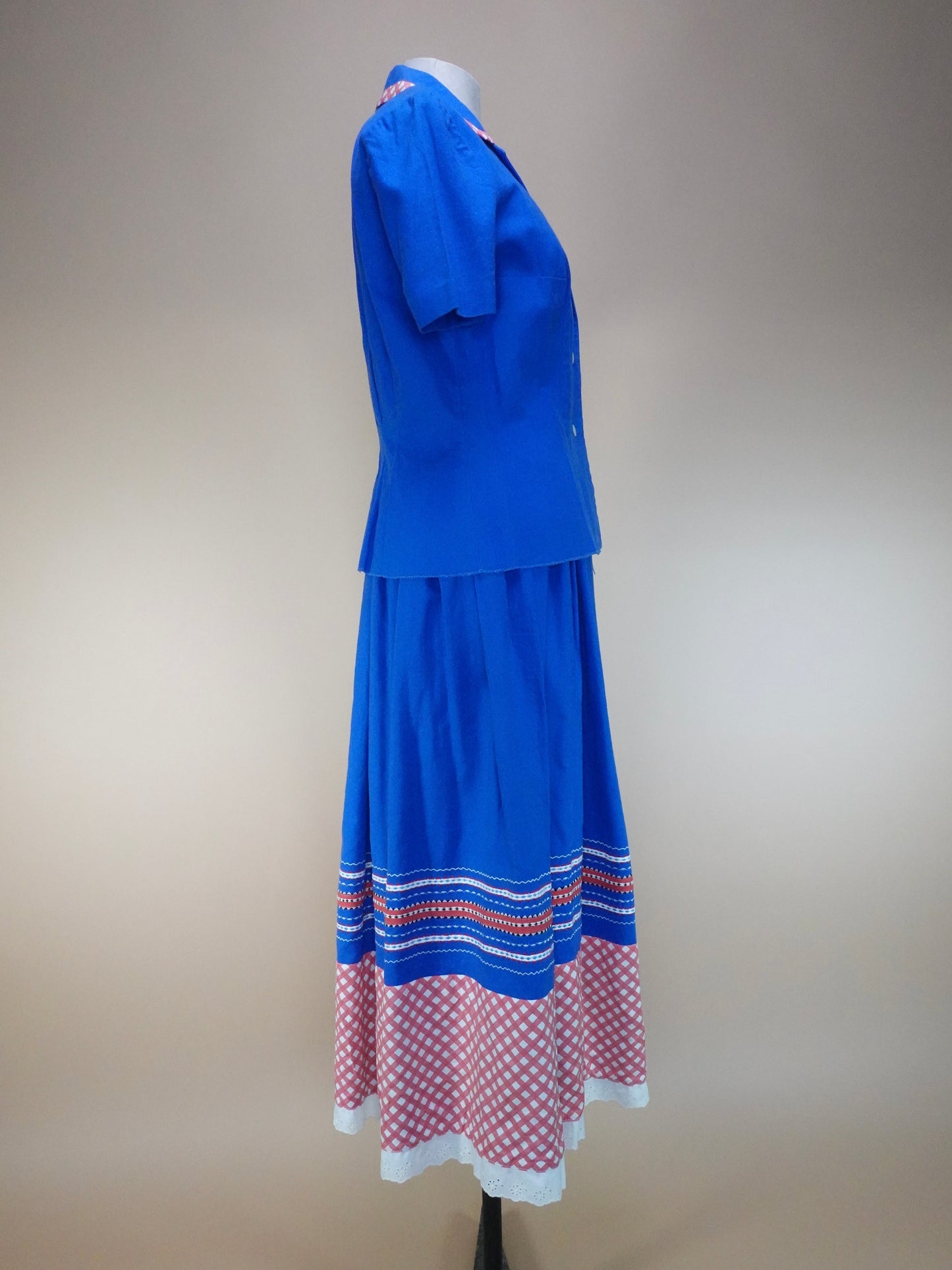 1950s - Handmade Two Piece Set