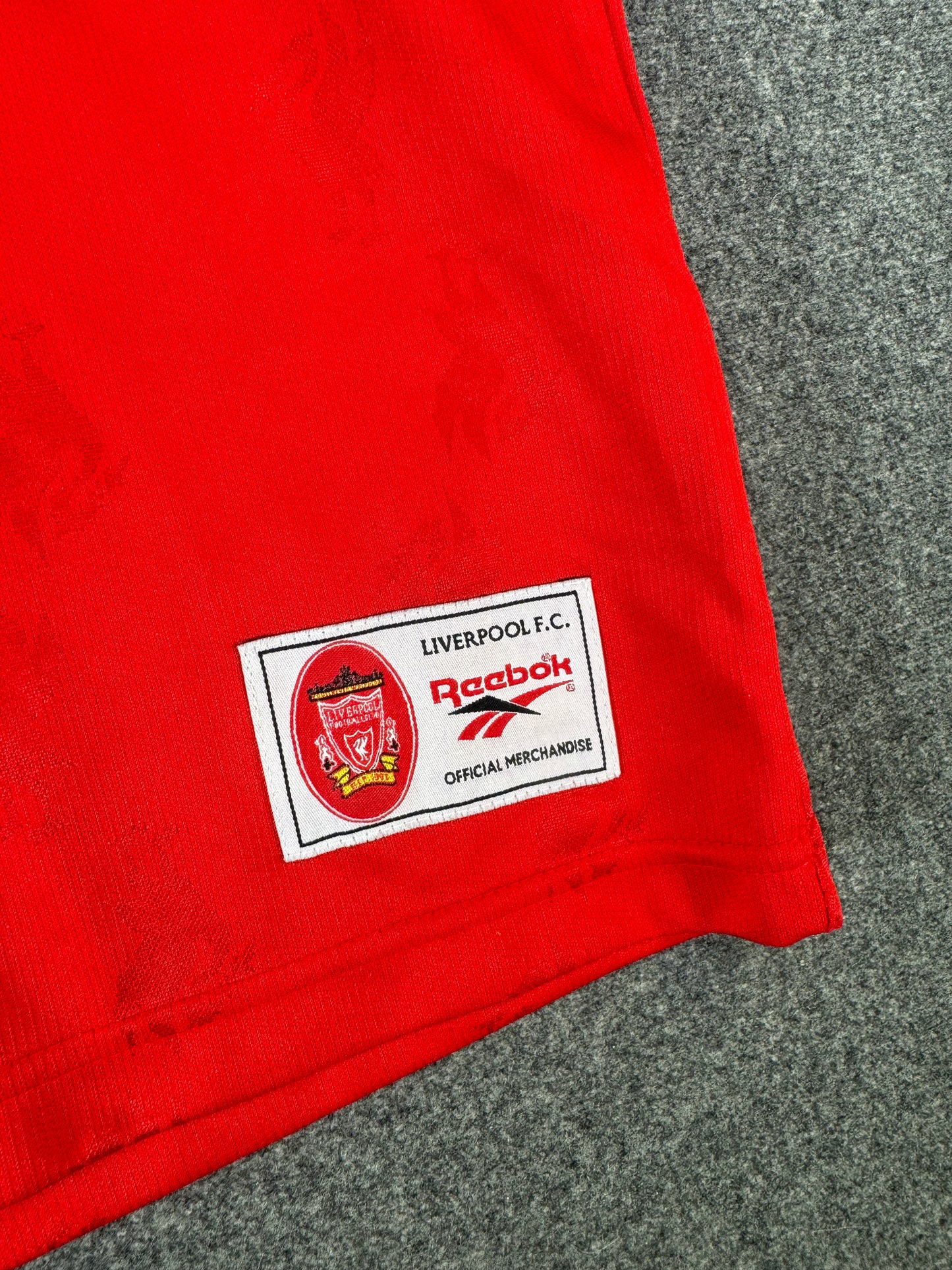 2000s - Reebok Liverpool F.C Carlsberg Soccer Jersey/T-Shirt