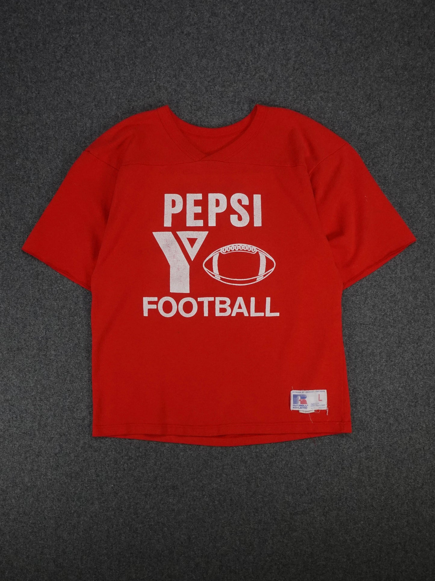 1970s - Russell Athletic "Pepsi Football" Jersey
