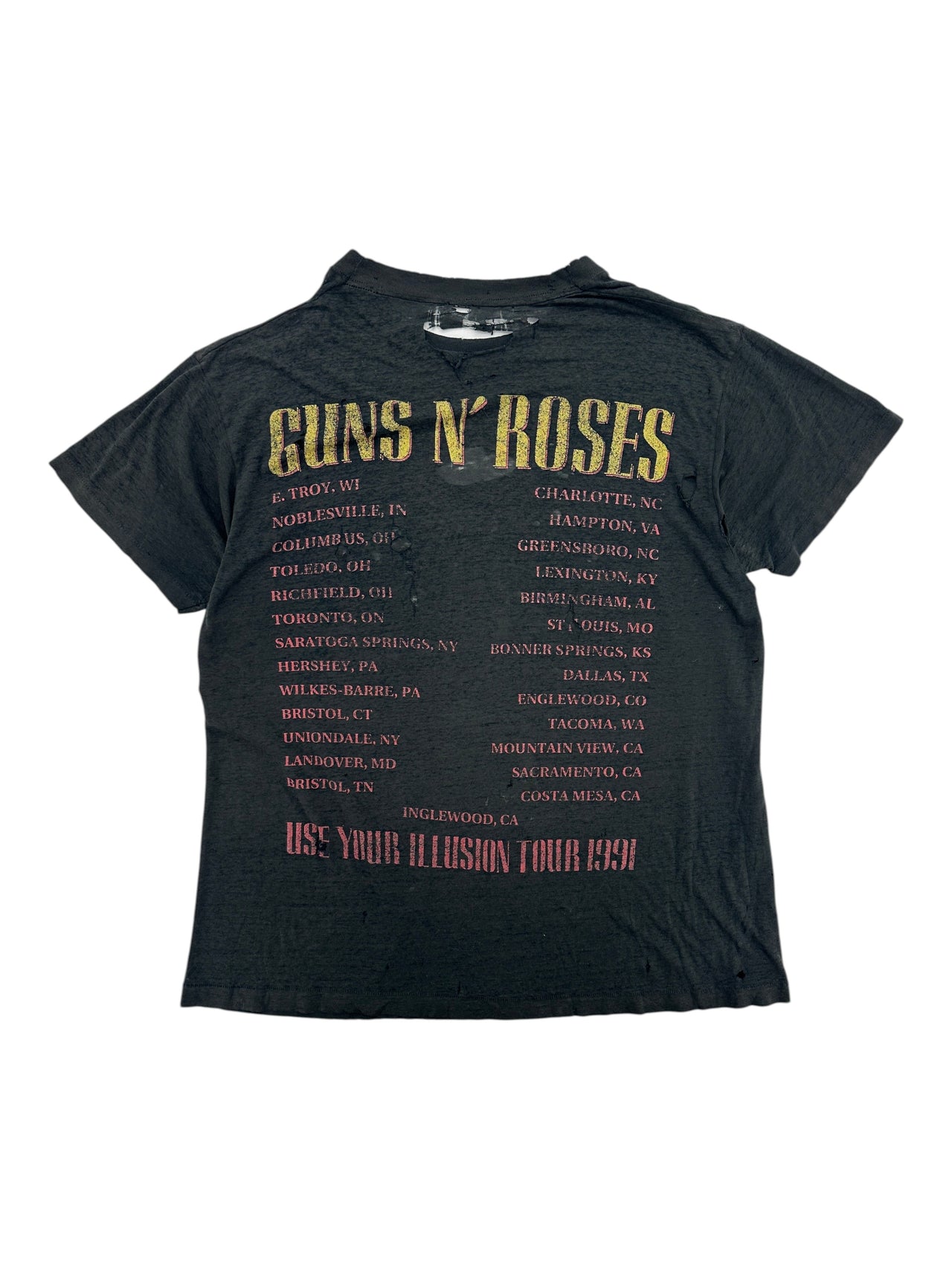 1990s Guns N' Roses Distressed T-shirt