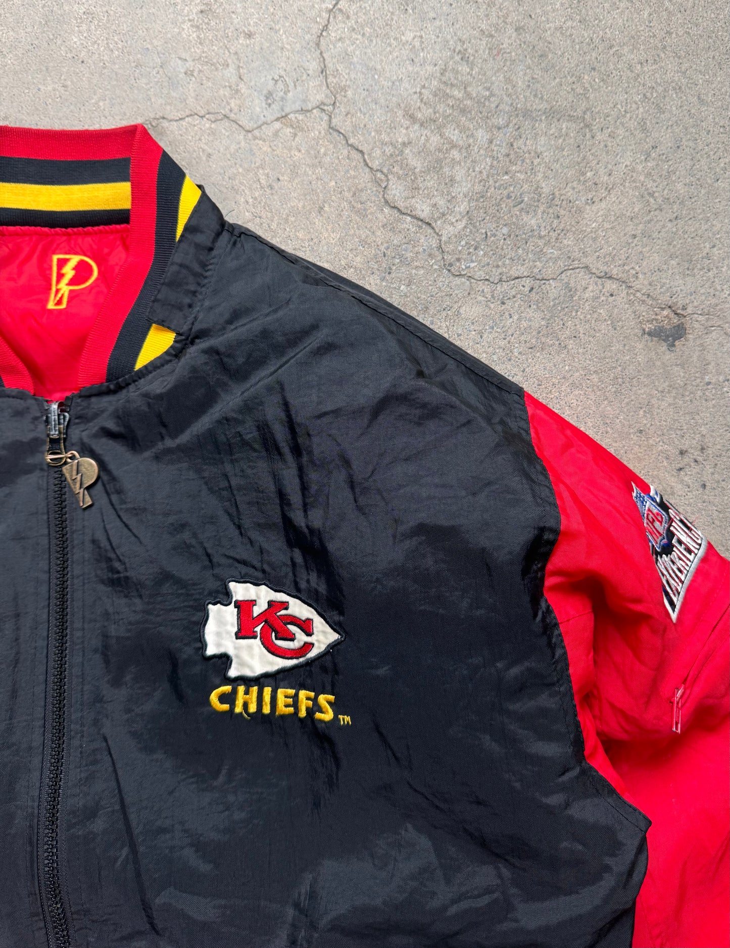 pro player Kansas City Chiefs Varsity Jacket (XL)