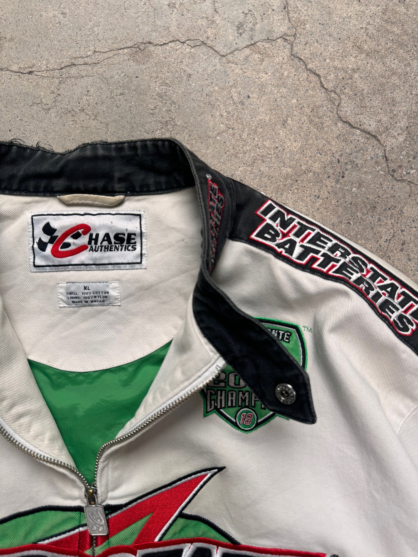 Chase Authentics Interstate Batteries Racing Jacket (XL)