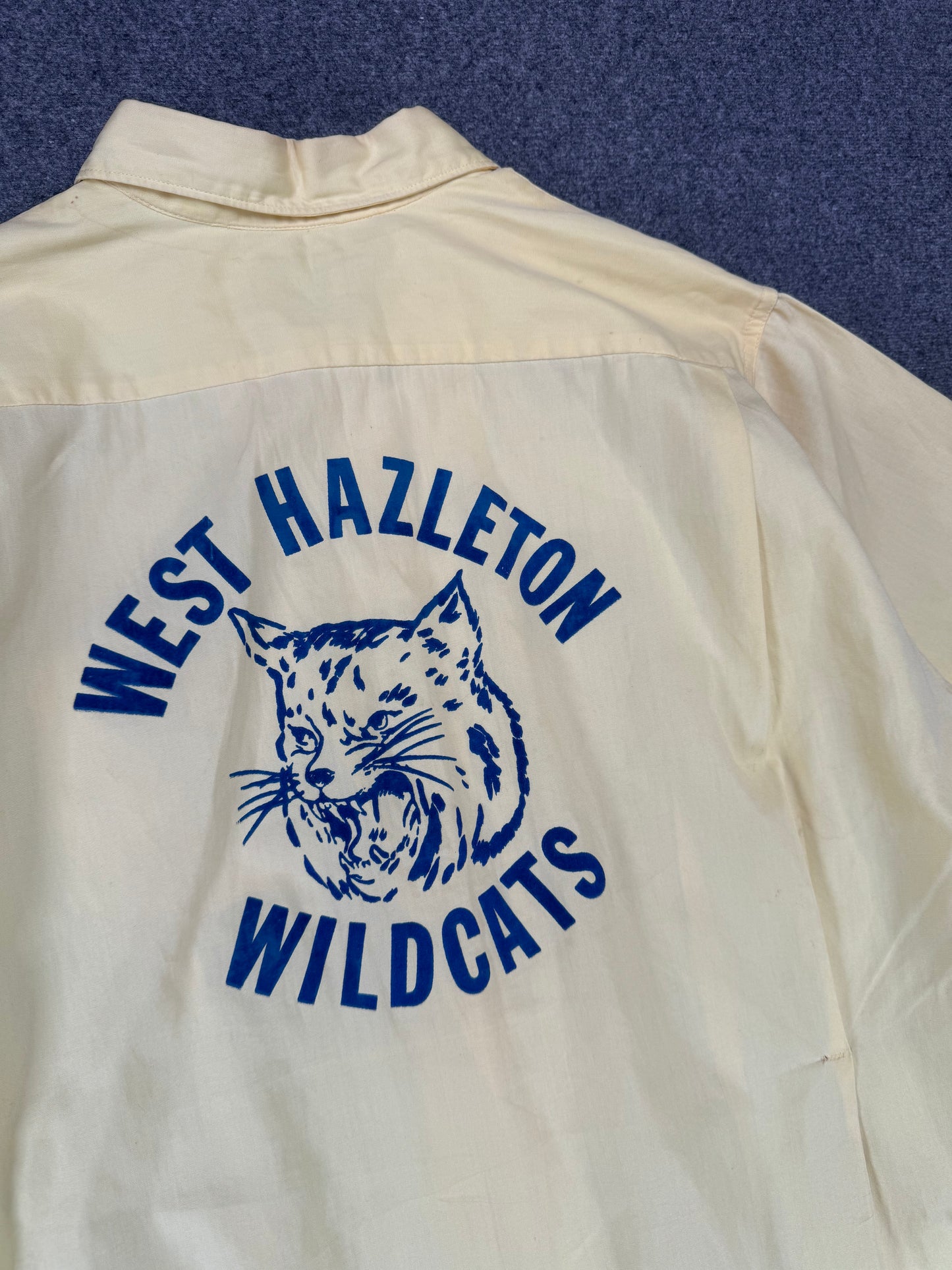 1970s - West Hazleton Wildcats Bowling Shirt