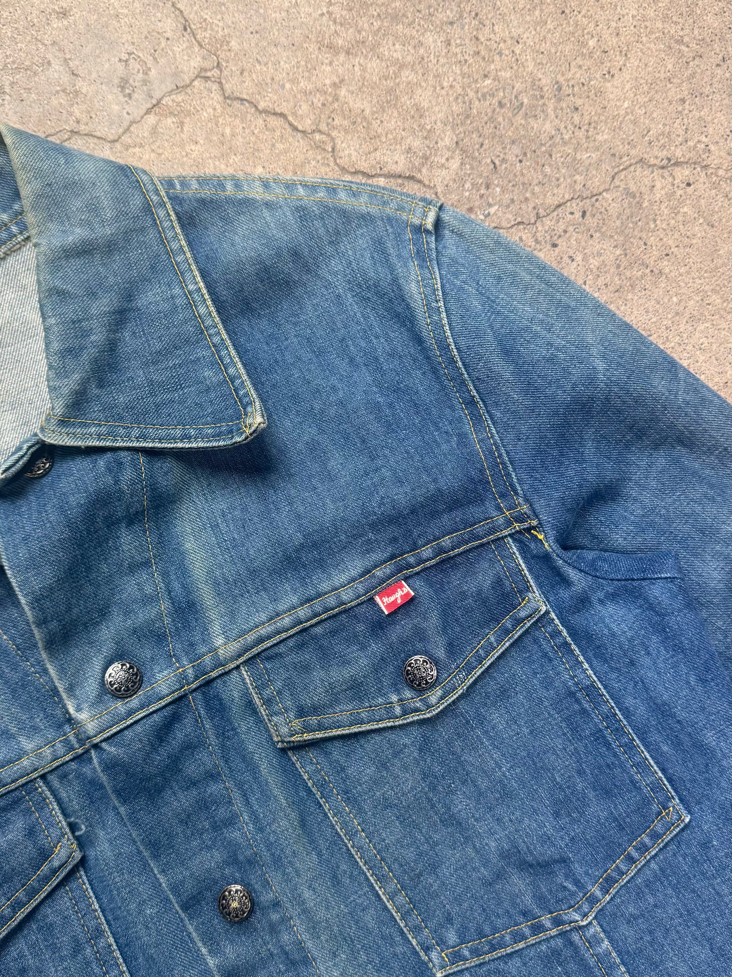 1970S - GWG DENIM TRUCKER JACKET