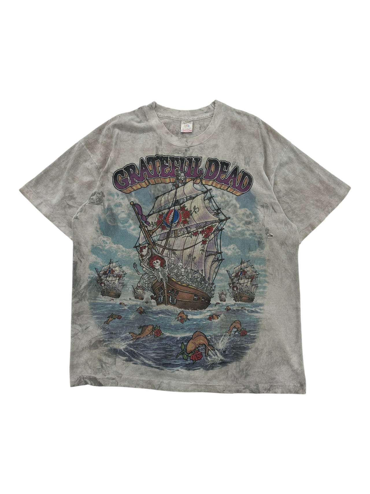1990s Grateful Dead "Ship Of Fools" T-shirt
