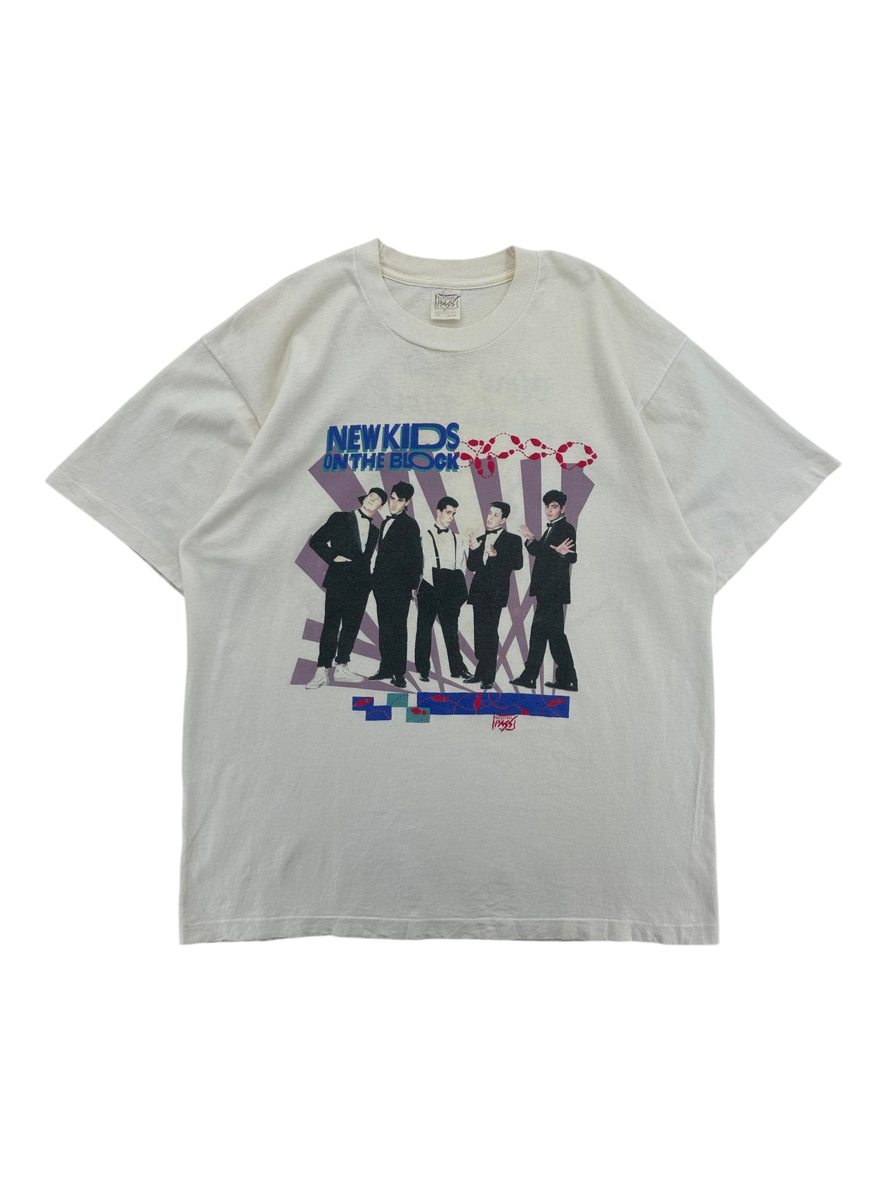 1980s New Kids On The Block T-shirt