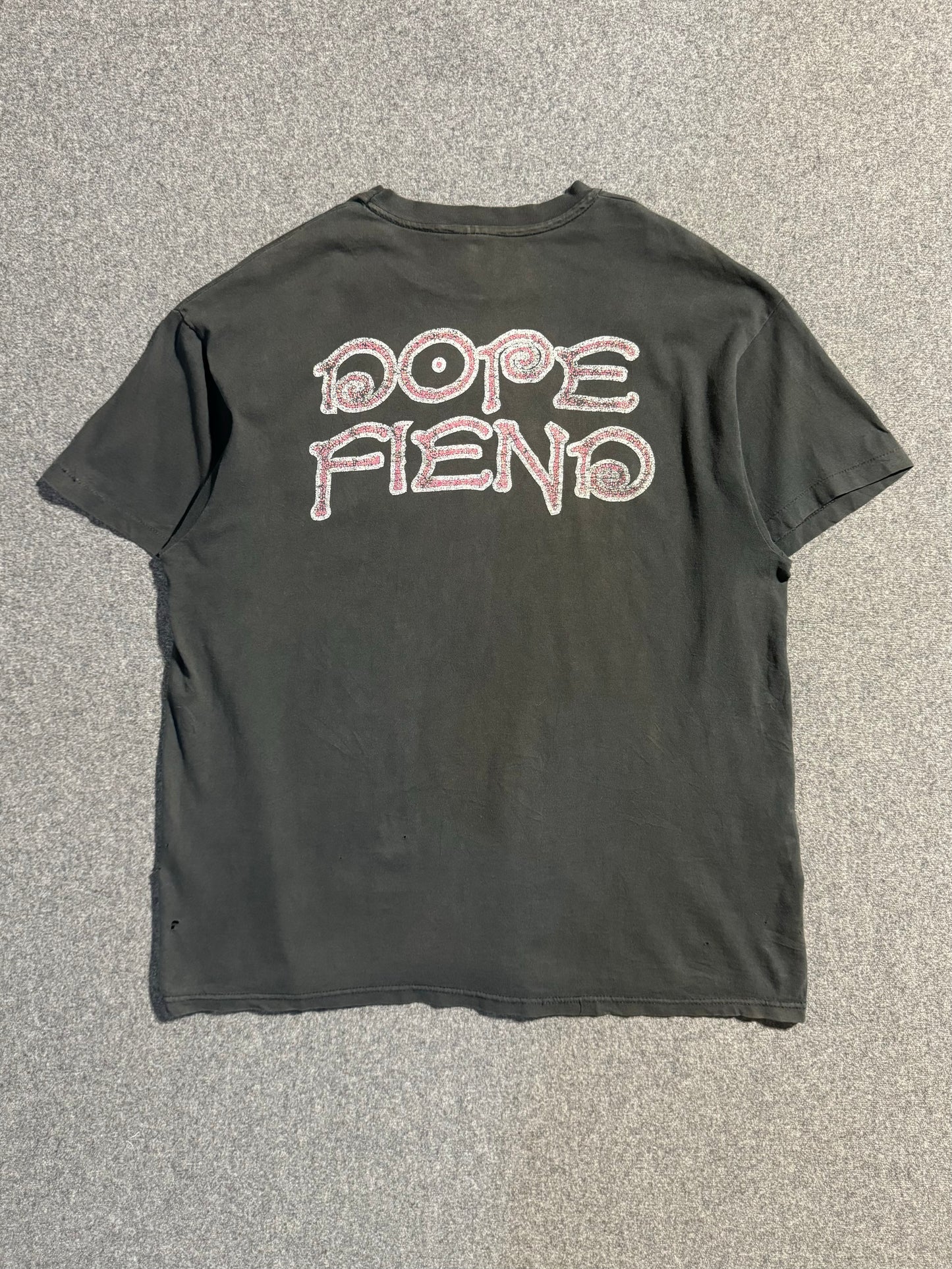Vintage 1990s | Marilyn Manson T-Shirt | Made in Usa | Hanes | "Dope Fiend"