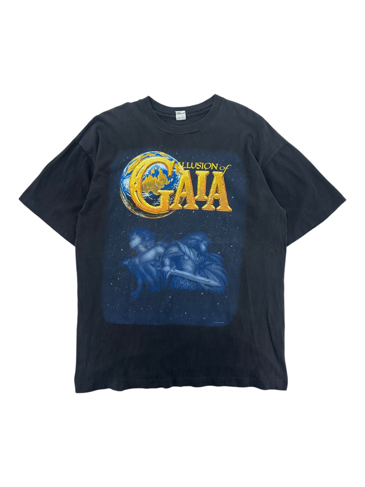 1994 Nintendo Illusion of Gaia Game Promo T-Shirt Size Large
