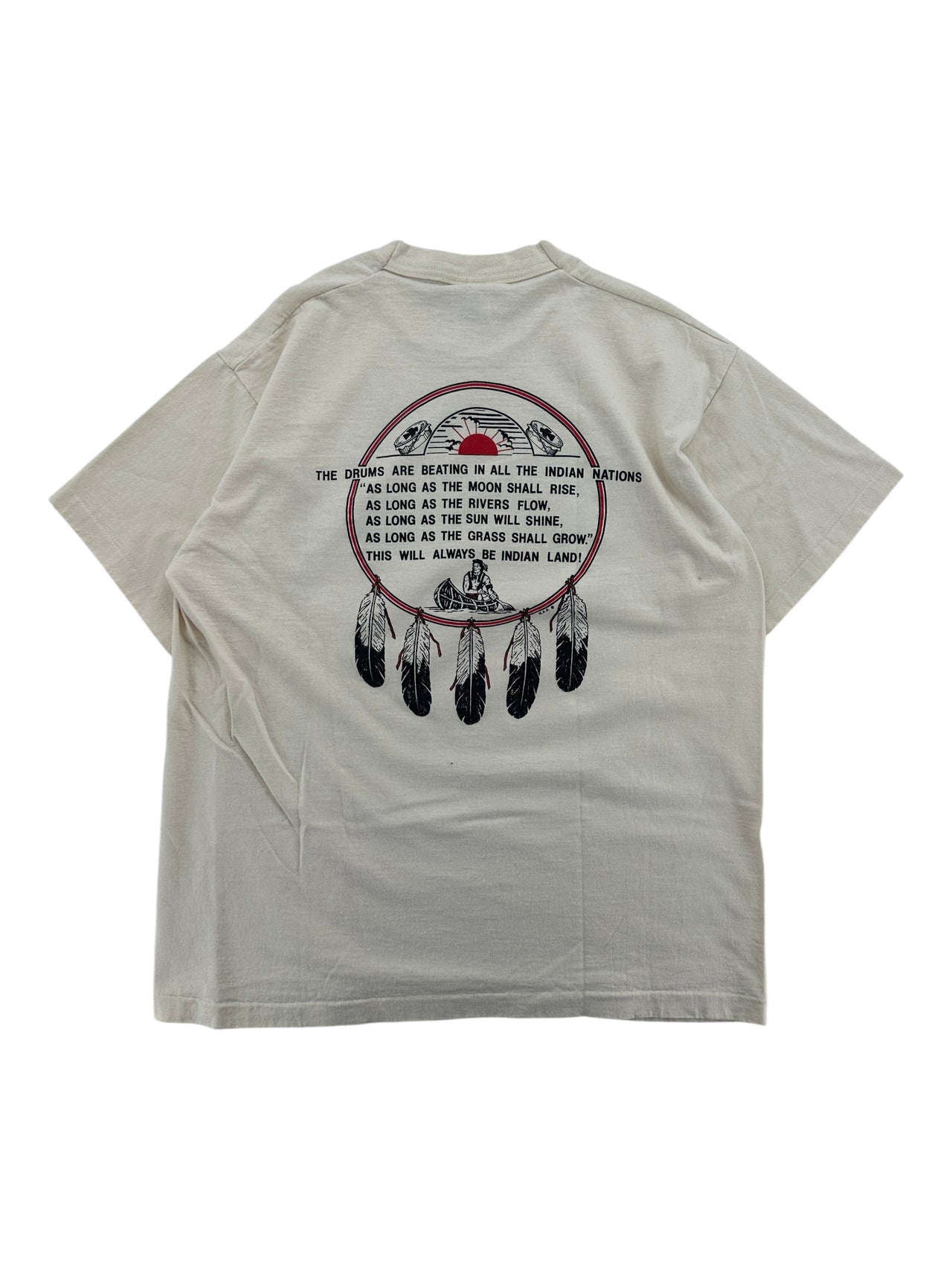 1990s Quebec Native American T-shirt
