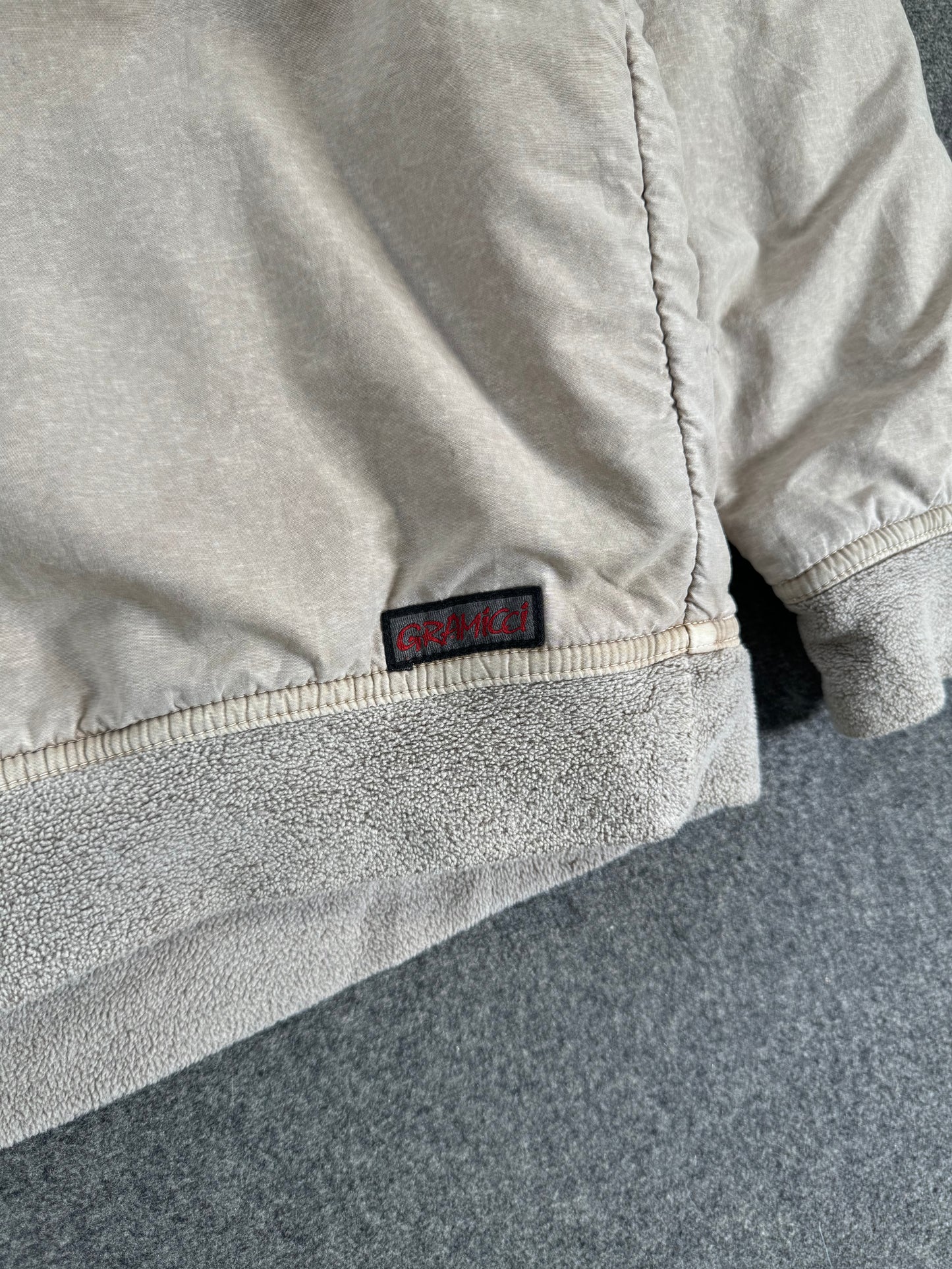 1990s - Gramicci Fleece Lined Crewneck Sweatshirt