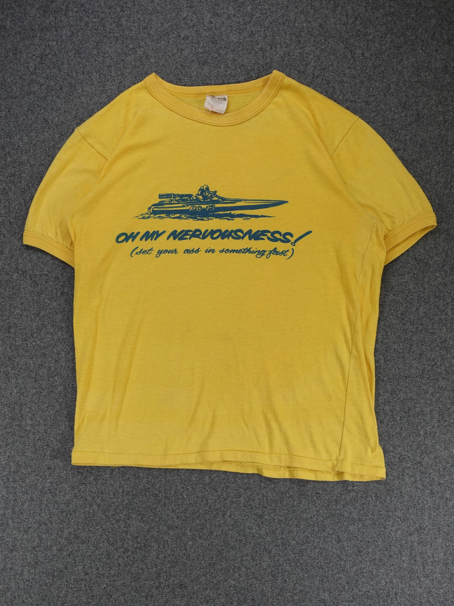 1970s/80s - "Oh My Nervousness" Ringer T-Shirt