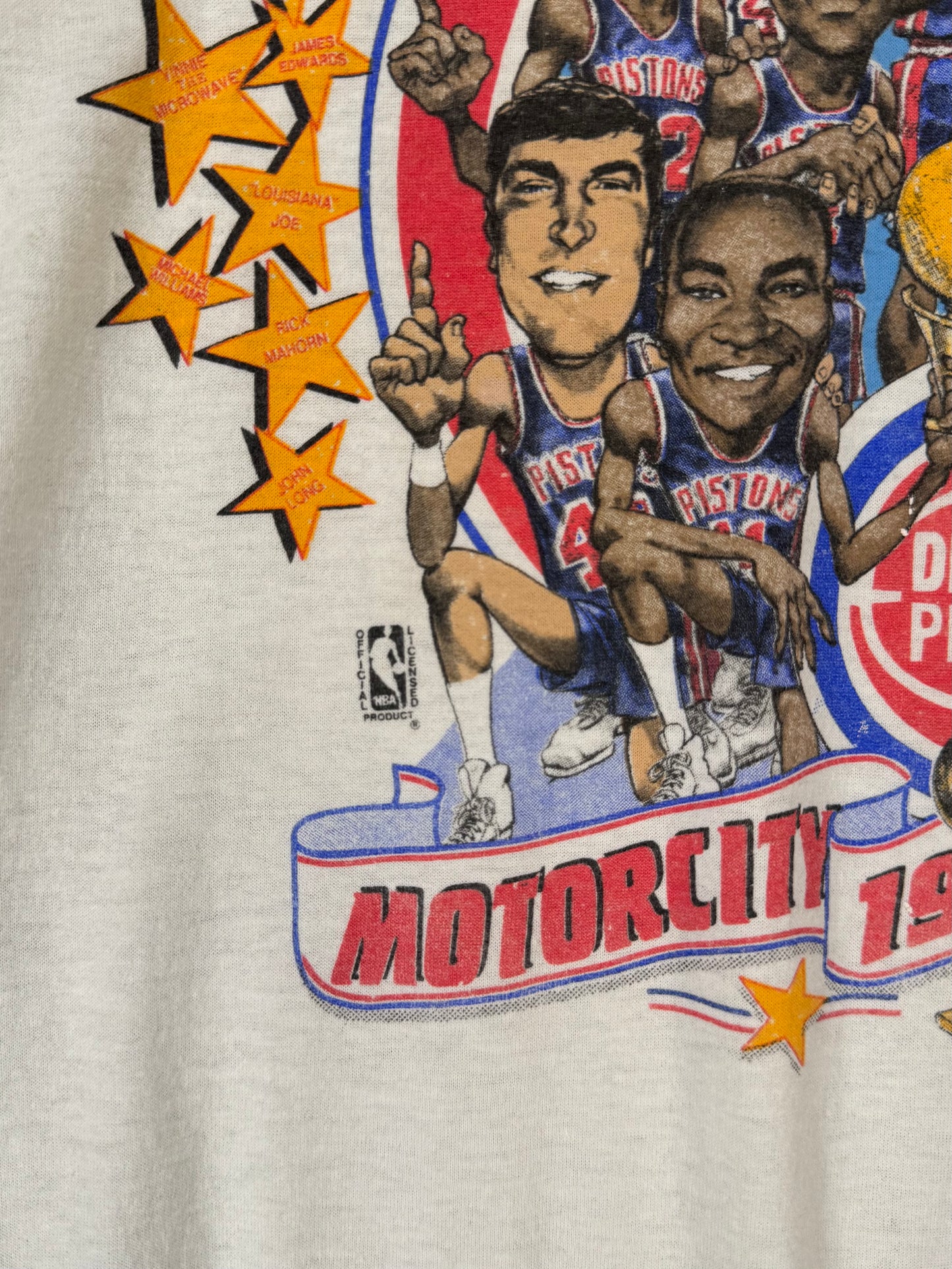 1989 - NBA Detroit Pistons T-Shirt