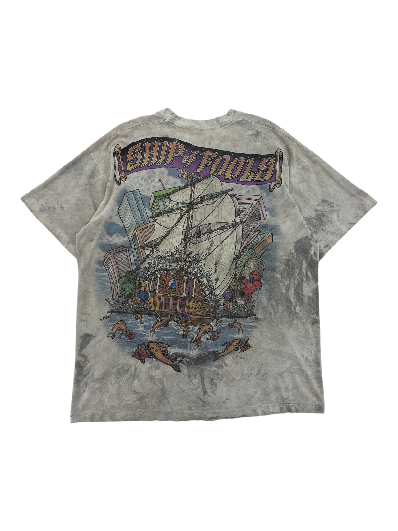 1990s Grateful Dead "Ship Of Fools" T-shirt