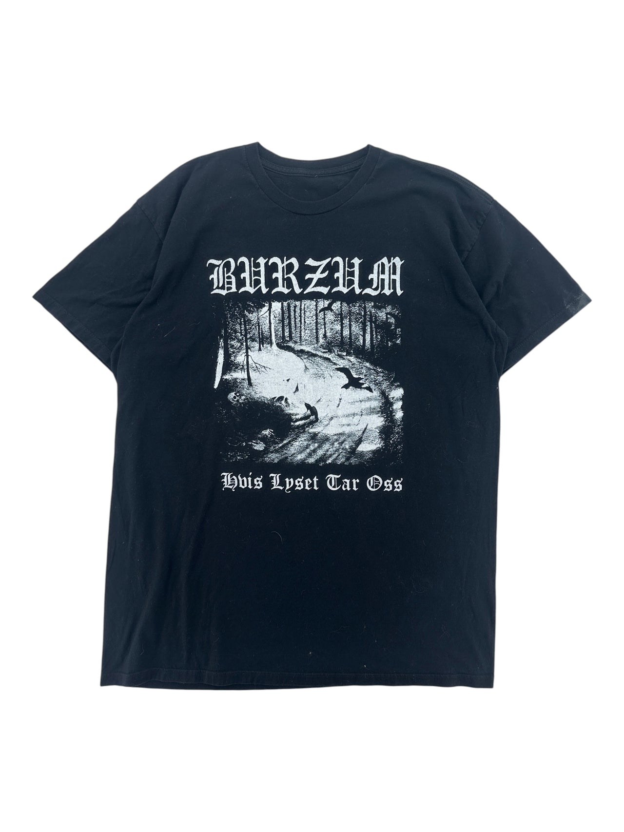 2000s Burzum "Hvis Lyset Tar Oss" No Back T-shirt
