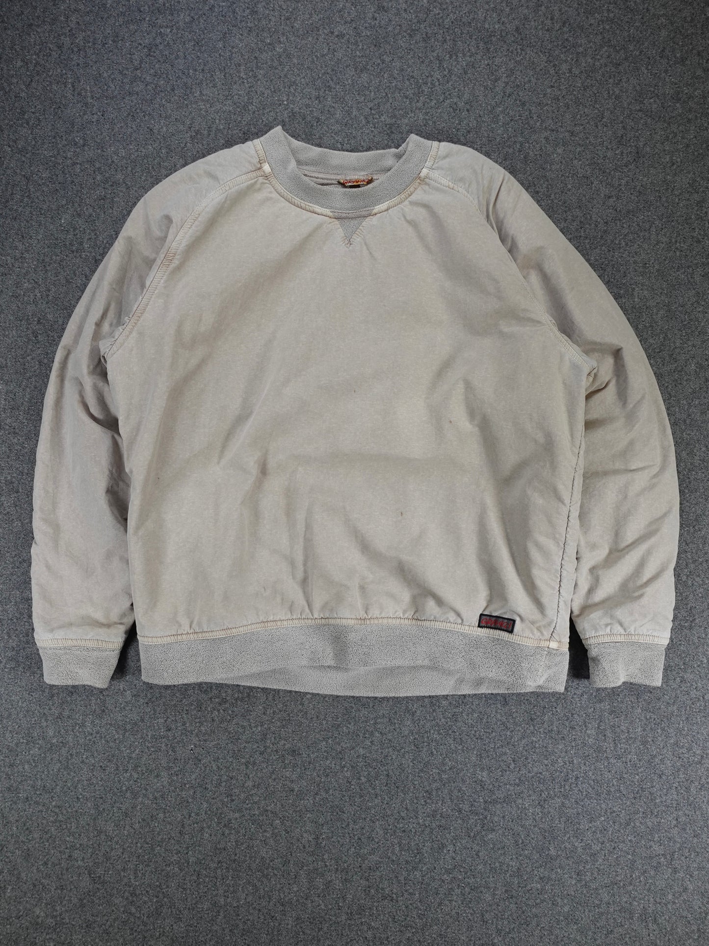 1990s - Gramicci Fleece Lined Crewneck Sweatshirt