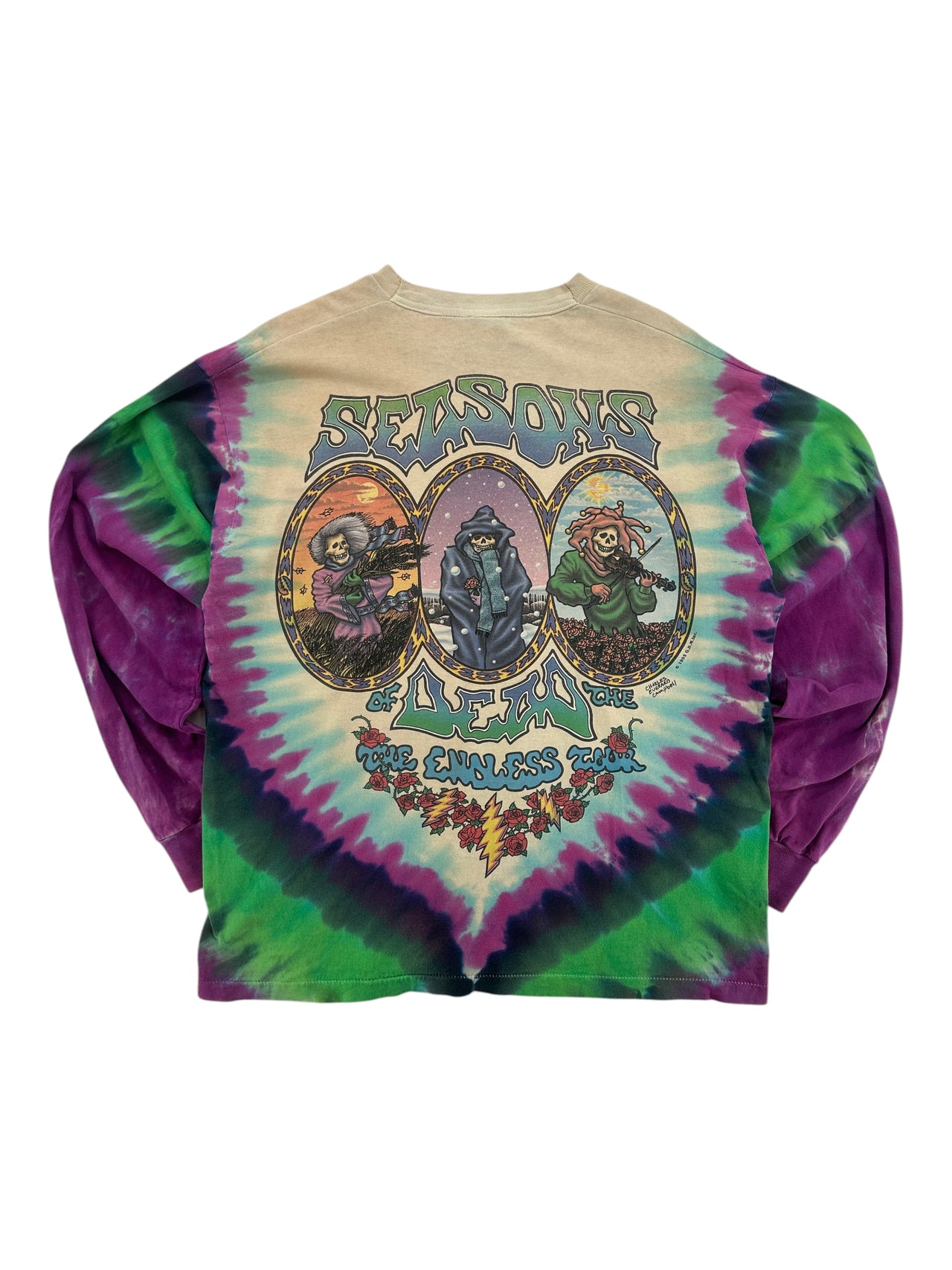 1990s Grateful Deaf long sleeve t-shirt