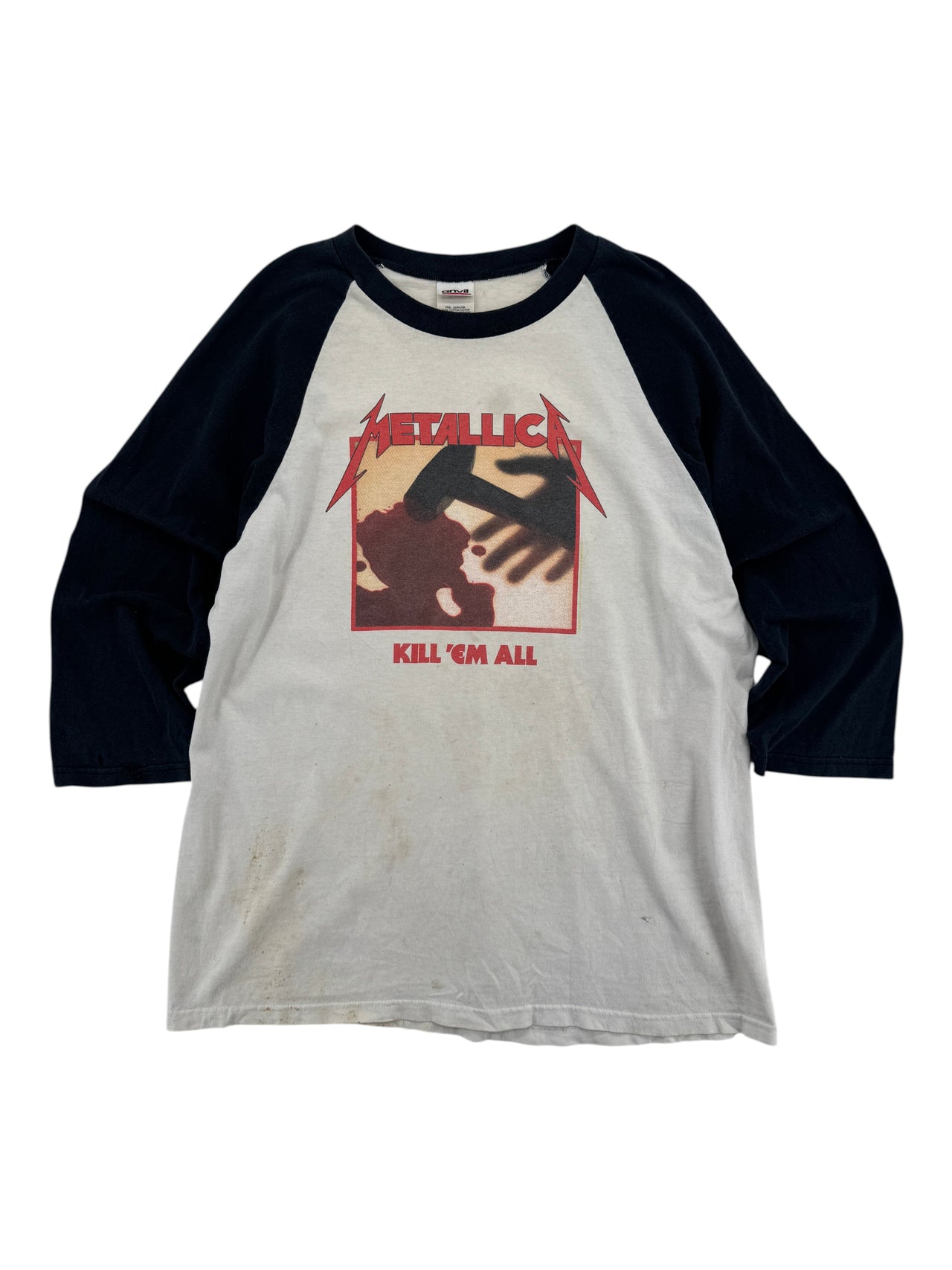 90s/00s Metallica "Kill Em All" Raglan T-shirt