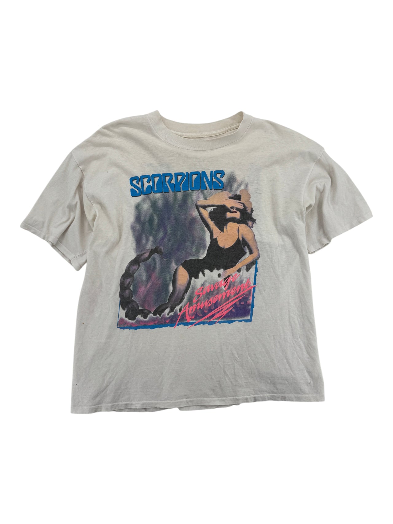 1980s Scorpions "Savage Amusement Tour" T-shirt