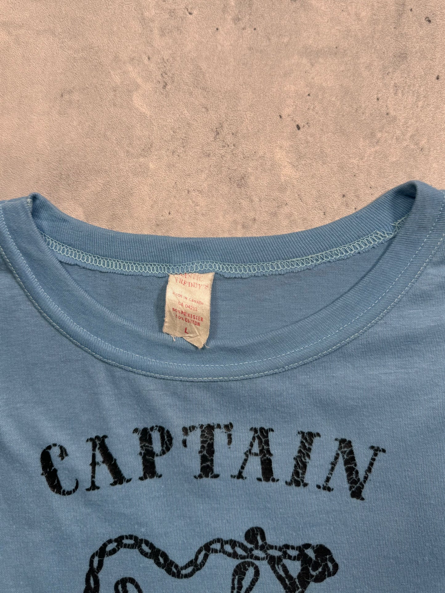 1980S - "CAPITAN" RINGER T-SHIRT