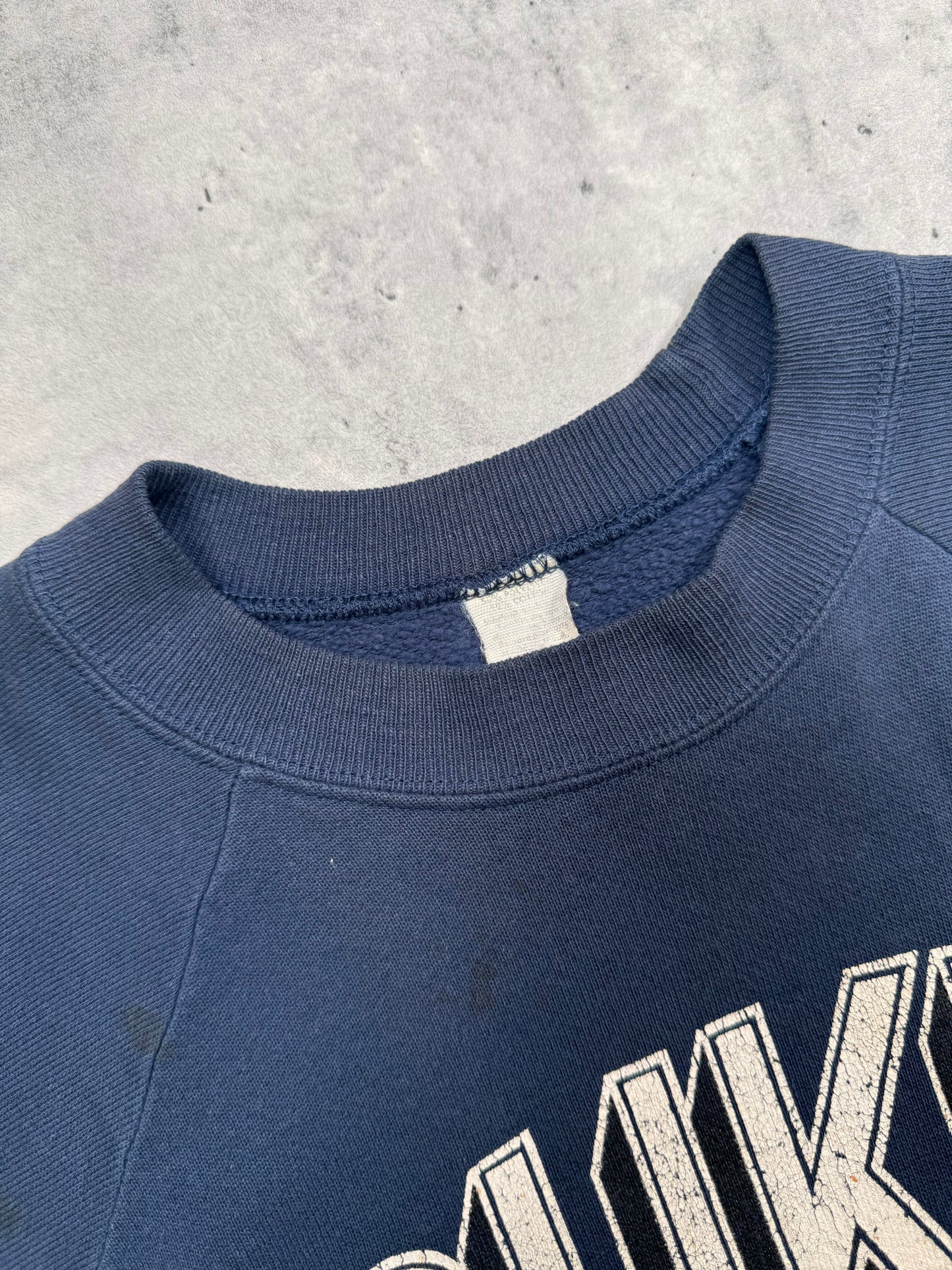 1980S - DUKE UNIVERSITY RAGLAN SLEEVE CREWNECK SWEATSHIRT