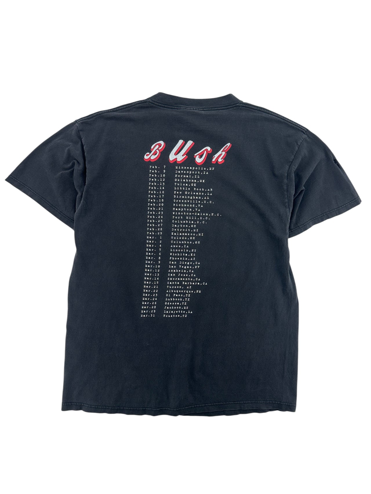 2000s Bush Sixteen Stones Tour T-shirt