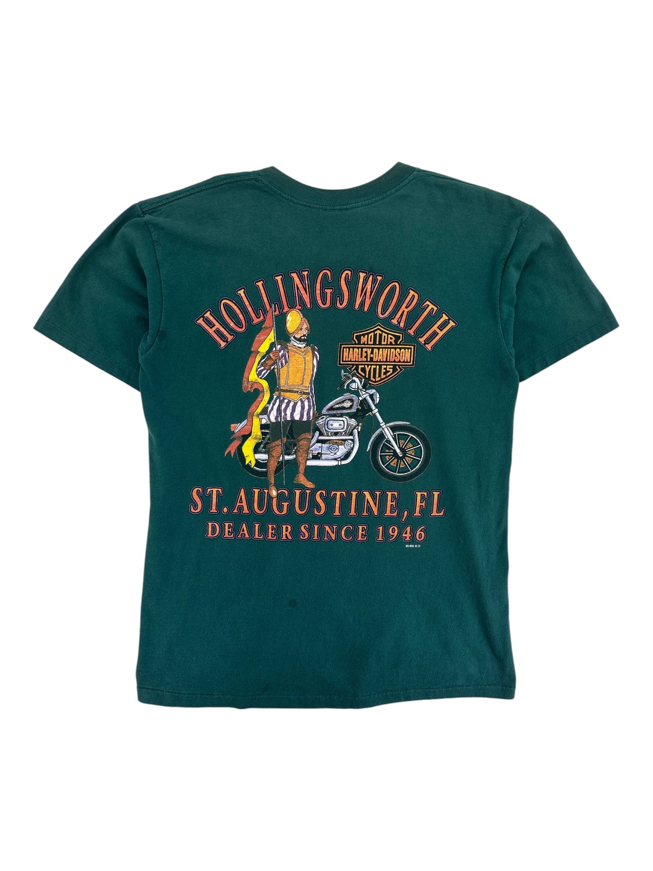 1995 Harley-Davidson "Hollingsworth" T-shirt
