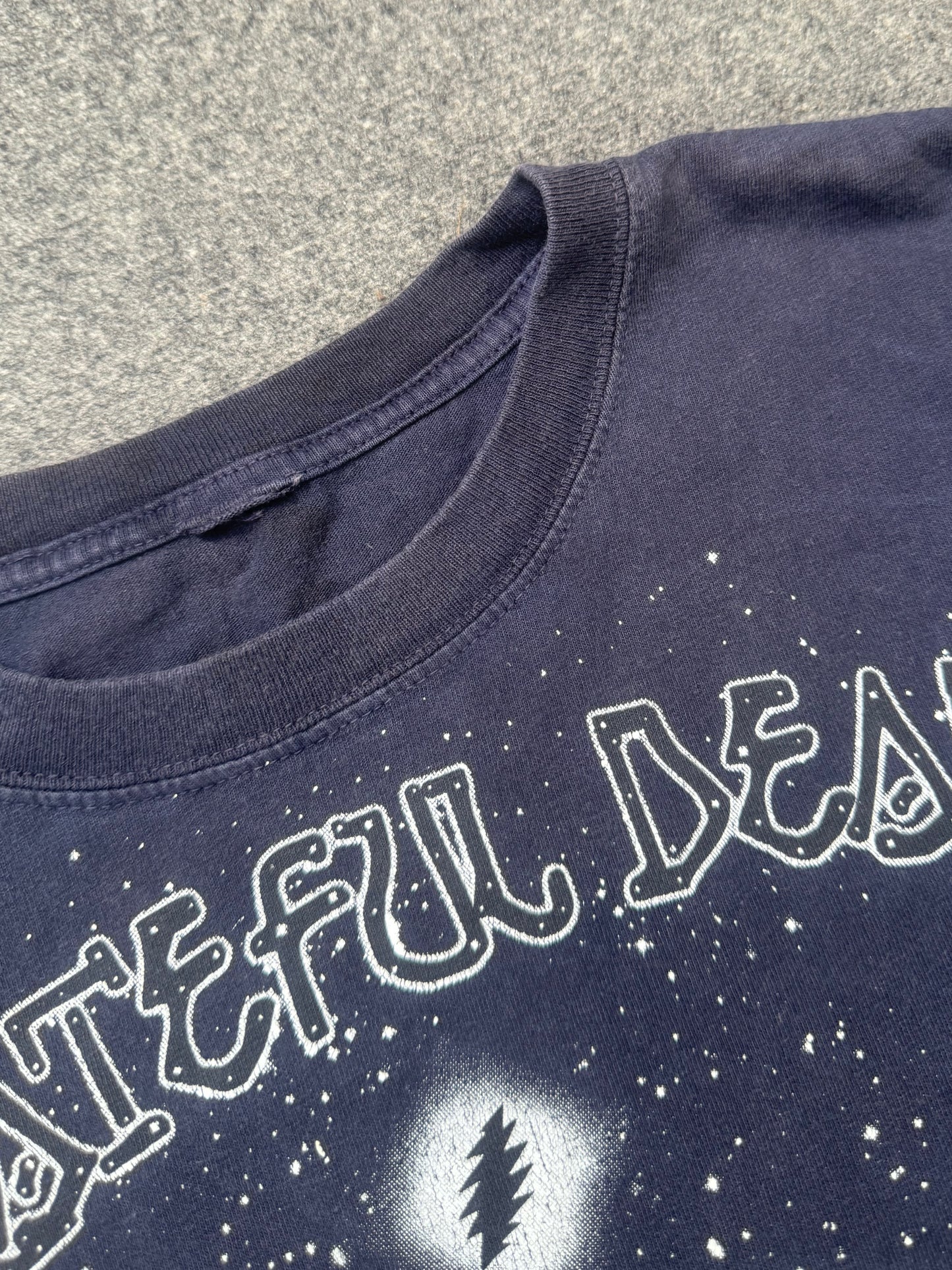 2000s - Grateful Dead Starshine Skull Tie Dye Band T-Shirt