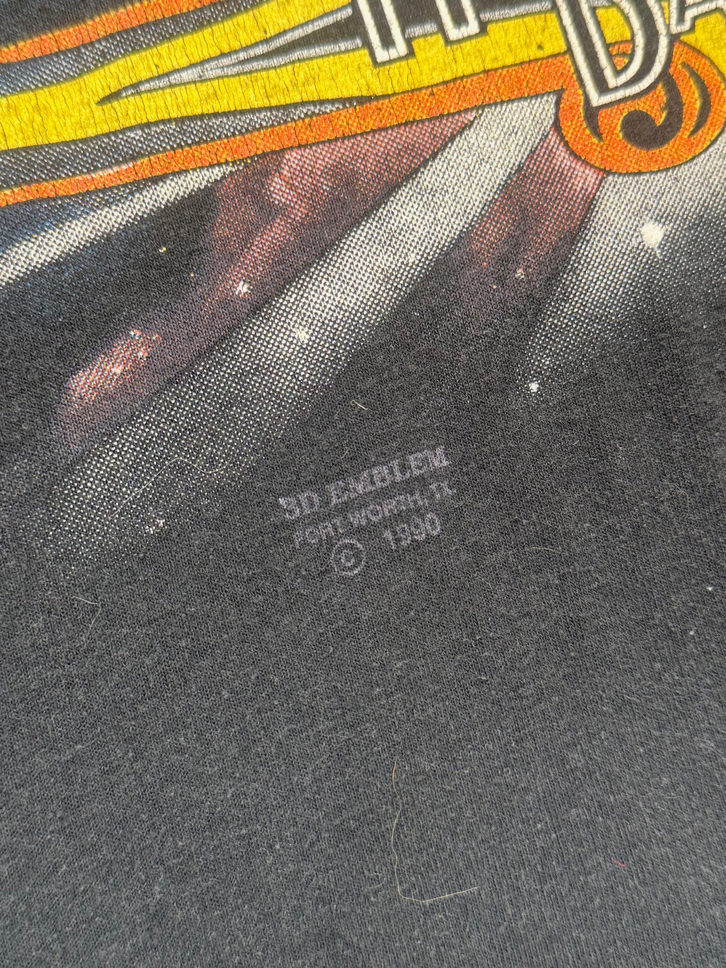 1990s - Harley Davidson 3D Emblem Panther T-Shirt