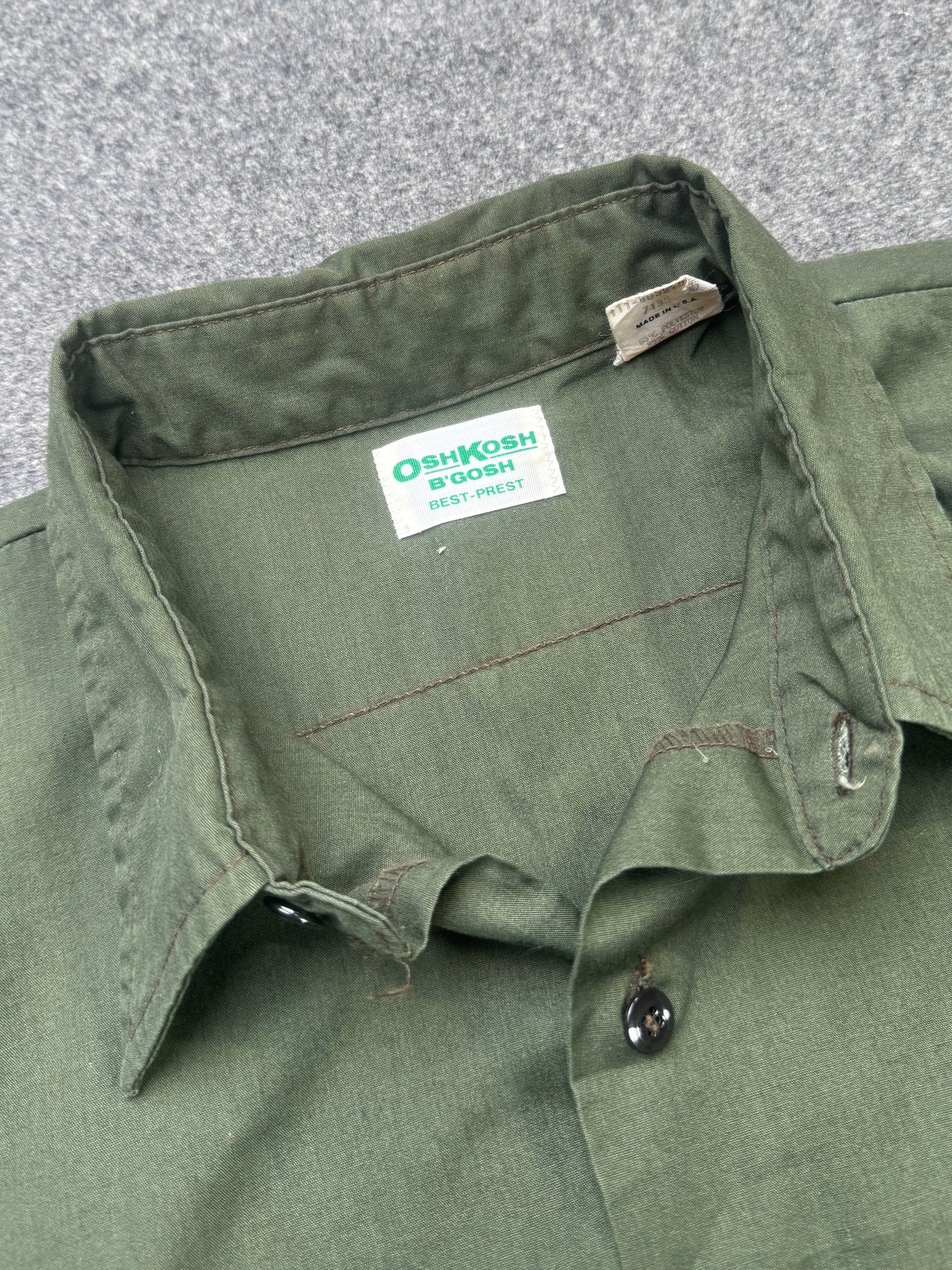1970s - Osh Kosh B'Gosh Short Sleeve Work Shirt