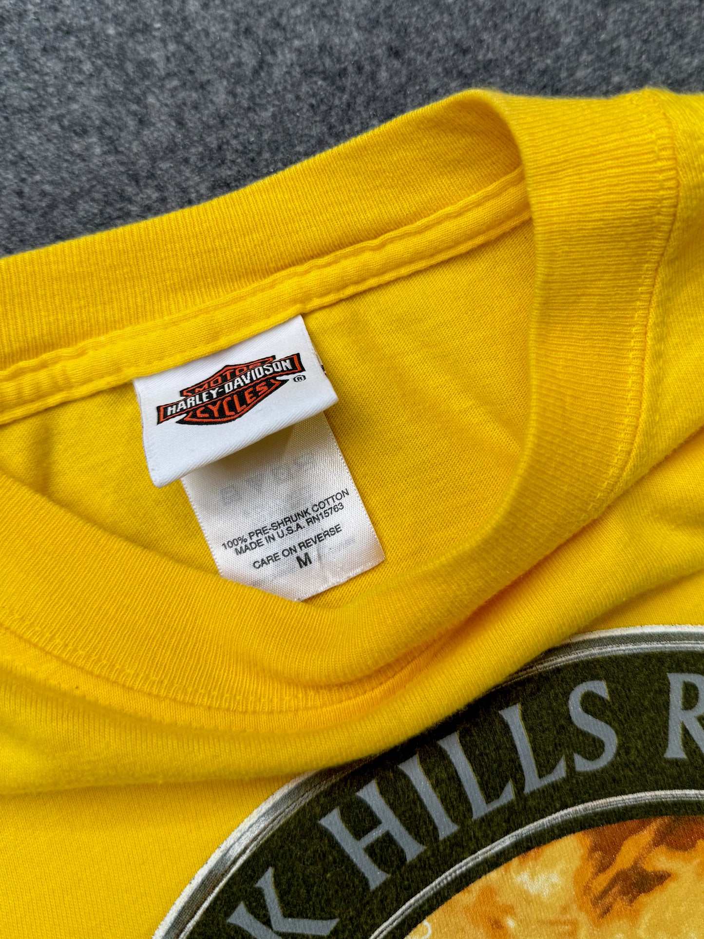 2007 - Harley Davidson Sturgis Long Sleeve Biker T-Shirt
