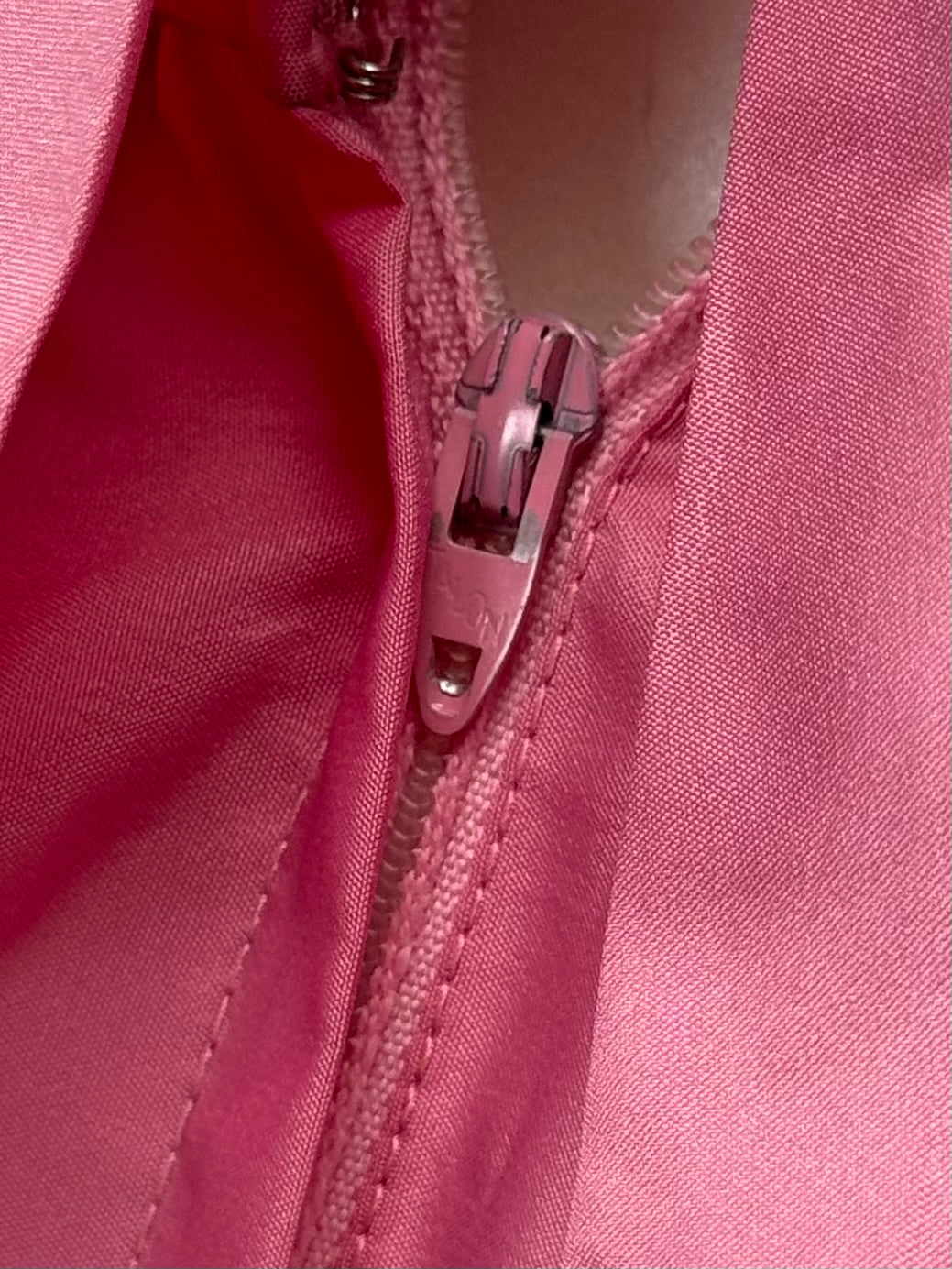 Vintage 1970s | Pink Southern Belle Dress