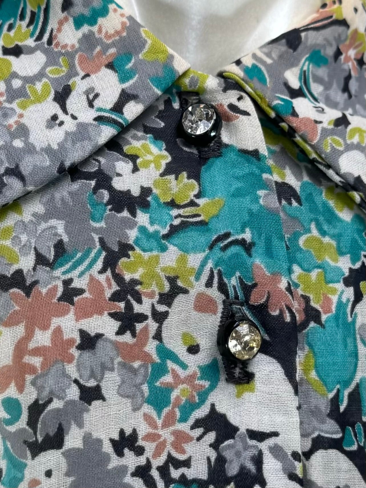 Vintage 1940s | Floral Day Dress