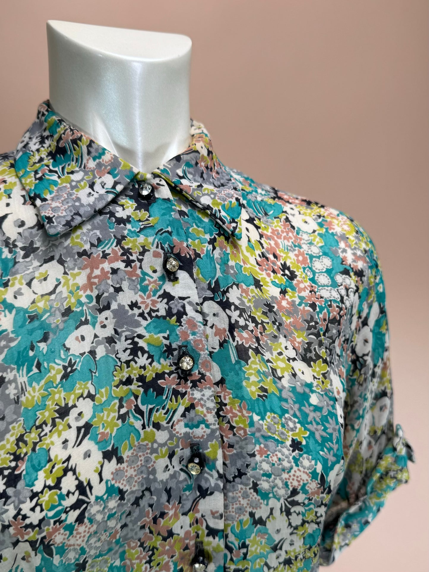 Vintage 1940s | Floral Day Dress