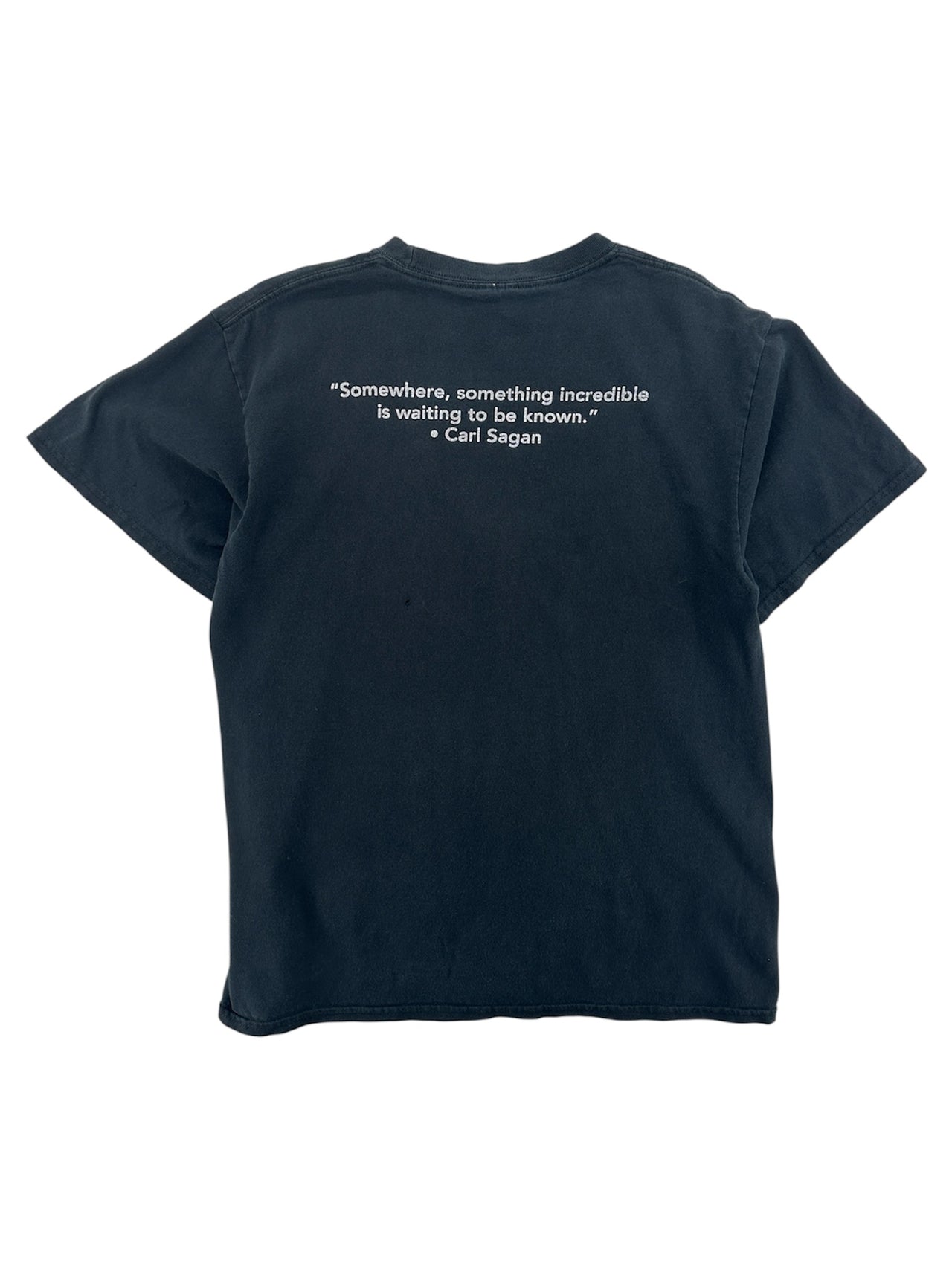 1990s Cosmos Club "Never Stop Questioning" T-shirt