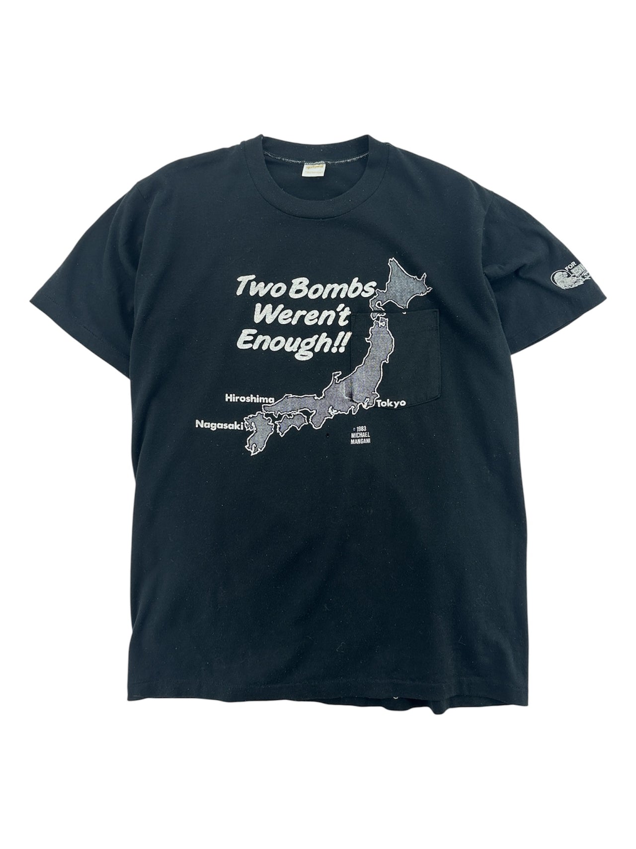 1983 Two Bombs Weren't Enough T-shirt