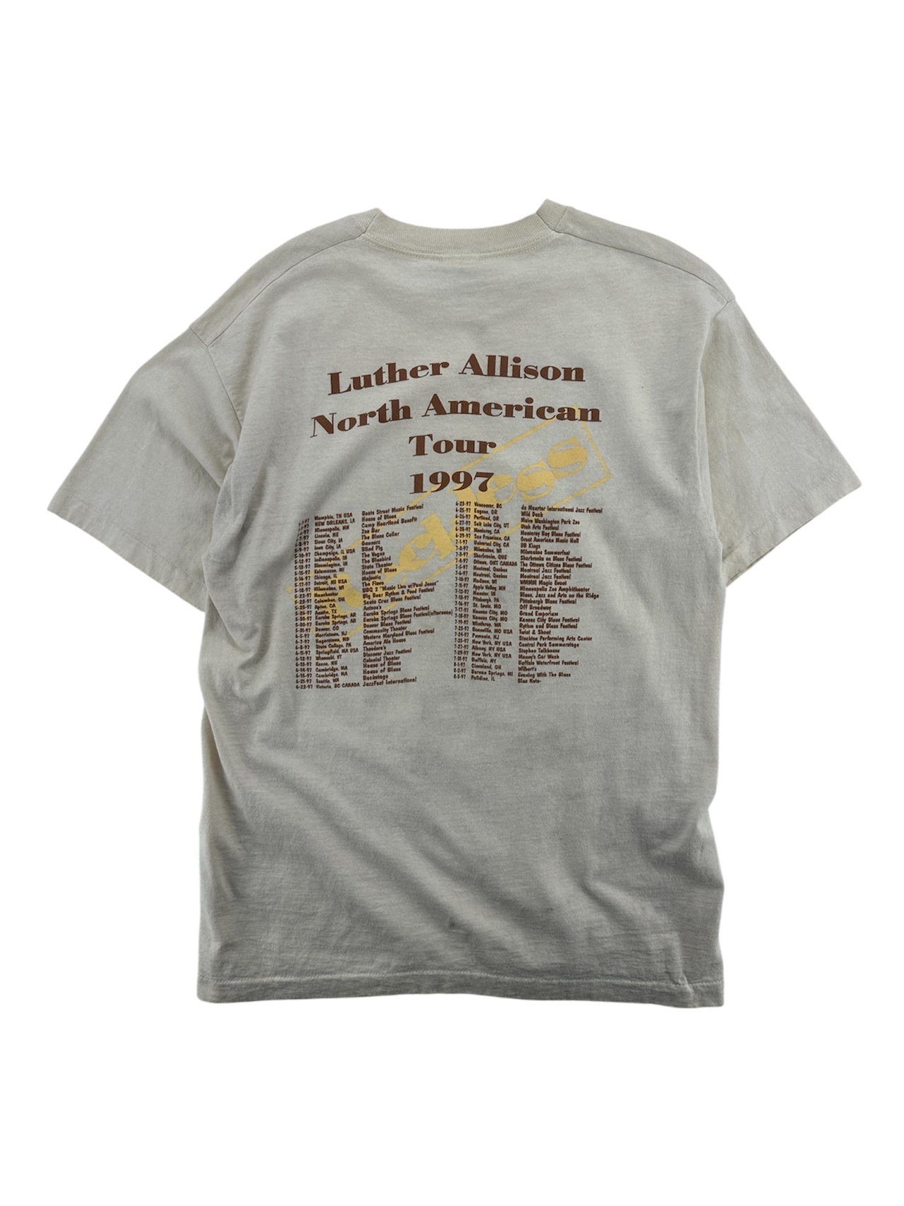 1997 Luther Allison Tour T-shirt