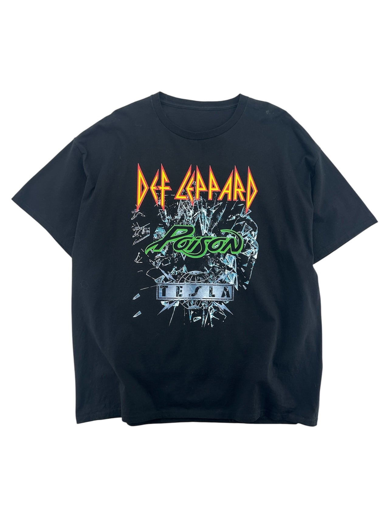 2017 Def Leppard, Poison and Tesla Tour T-shirt