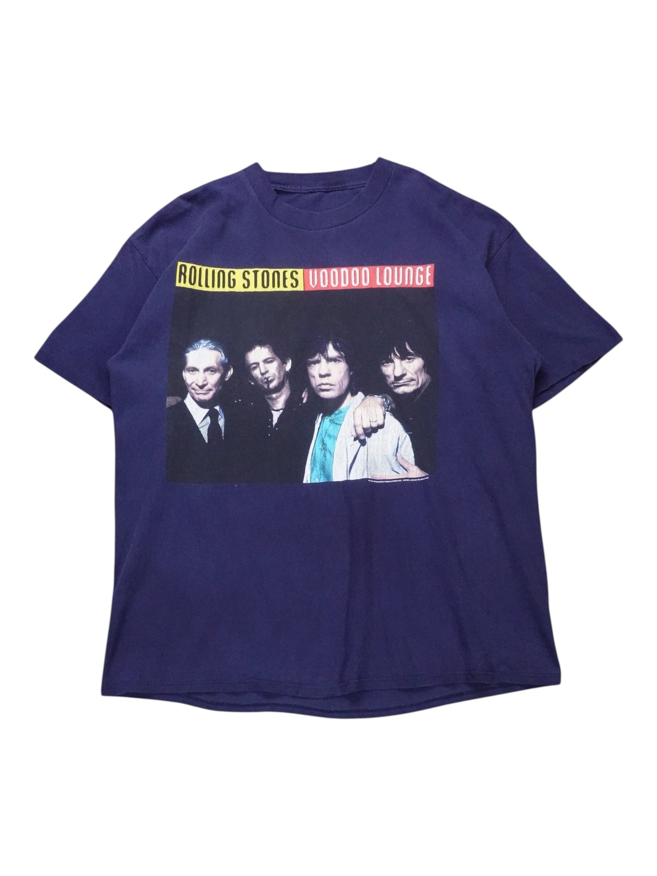 1990s Rolling Stones Voodoo Lounge Band T-Shirt